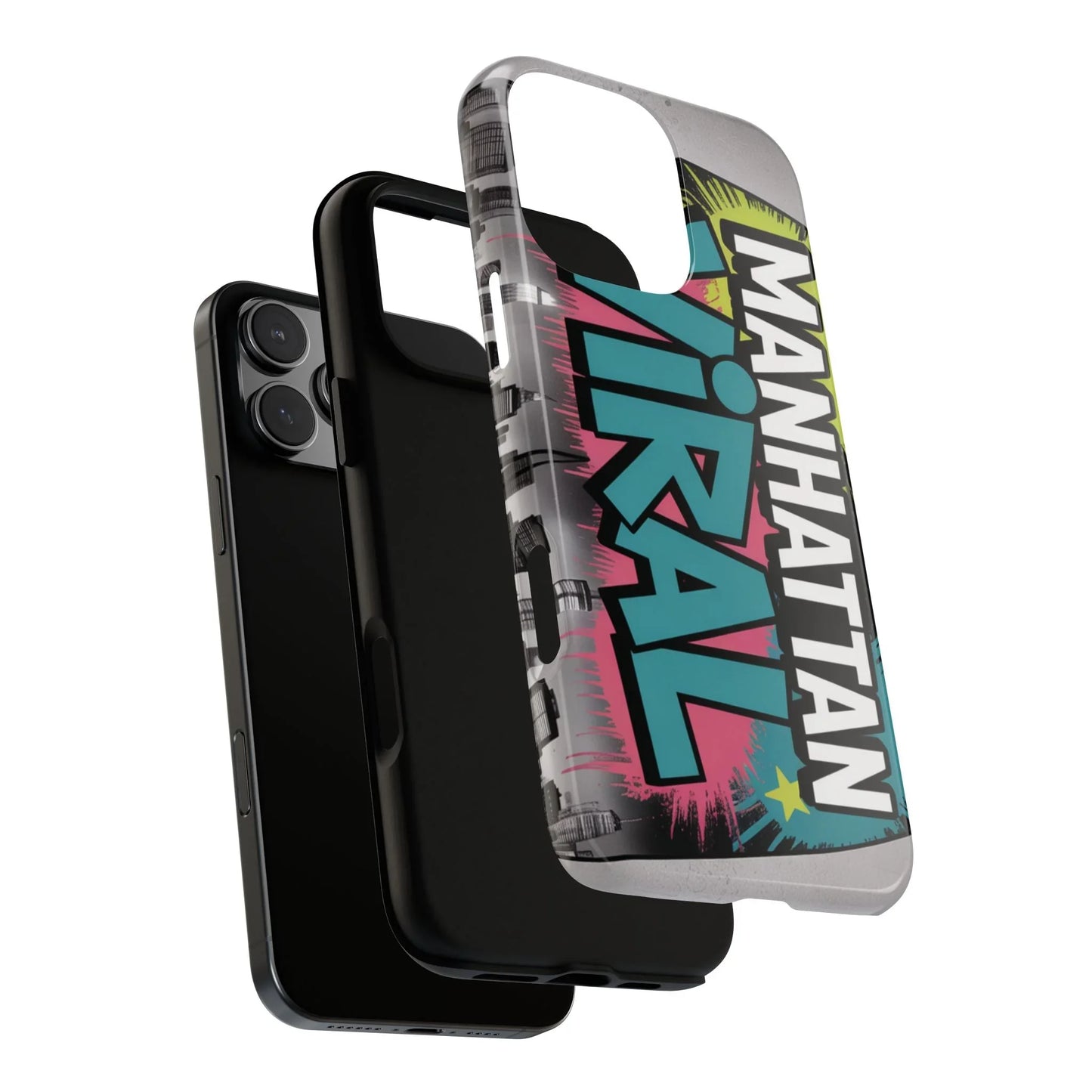 Manhattan Viral Phone Case - Tough Cases for Trendsetters, Urban Style, Gifts for Friends, Customizable Phone Cover, Unique Designs - Manhattan Viral