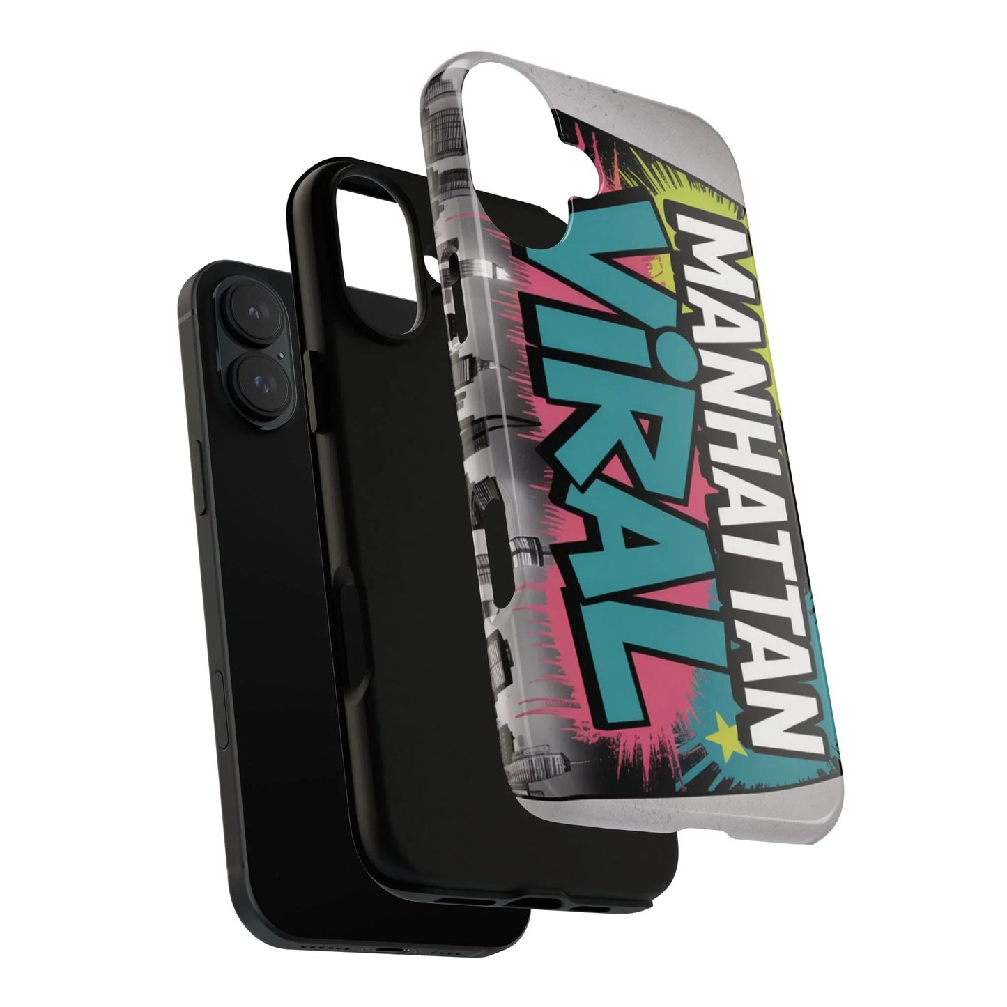 Manhattan Viral Phone Case - Tough Cases for Trendsetters, Urban Style, Gifts for Friends, Customizable Phone Cover, Unique Designs - Manhattan Viral