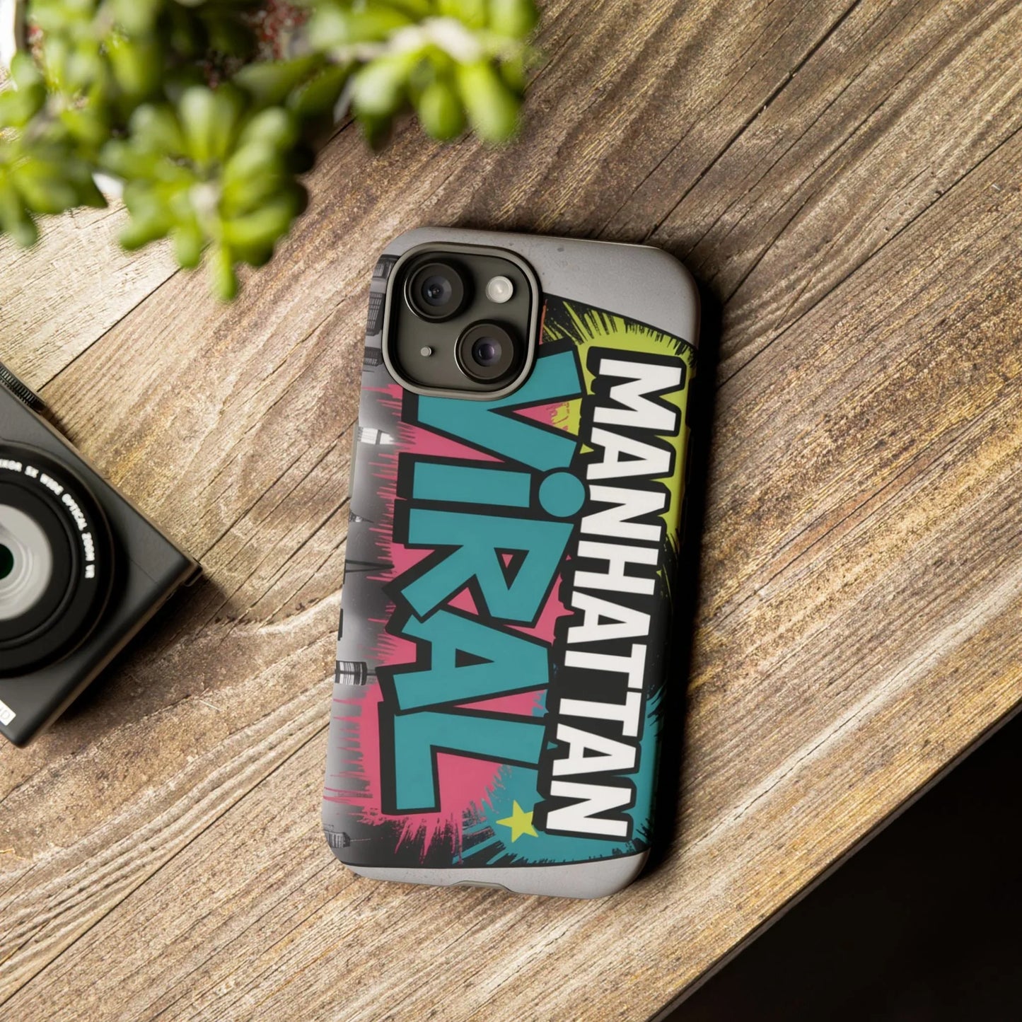 Manhattan Viral Phone Case - Tough Cases for Trendsetters, Urban Style, Gifts for Friends, Customizable Phone Cover, Unique Designs - Manhattan Viral