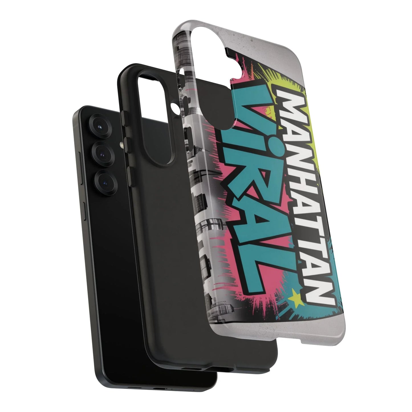 Manhattan Viral Phone Case - Tough Cases for Trendsetters, Urban Style, Gifts for Friends, Customizable Phone Cover, Unique Designs - Manhattan Viral