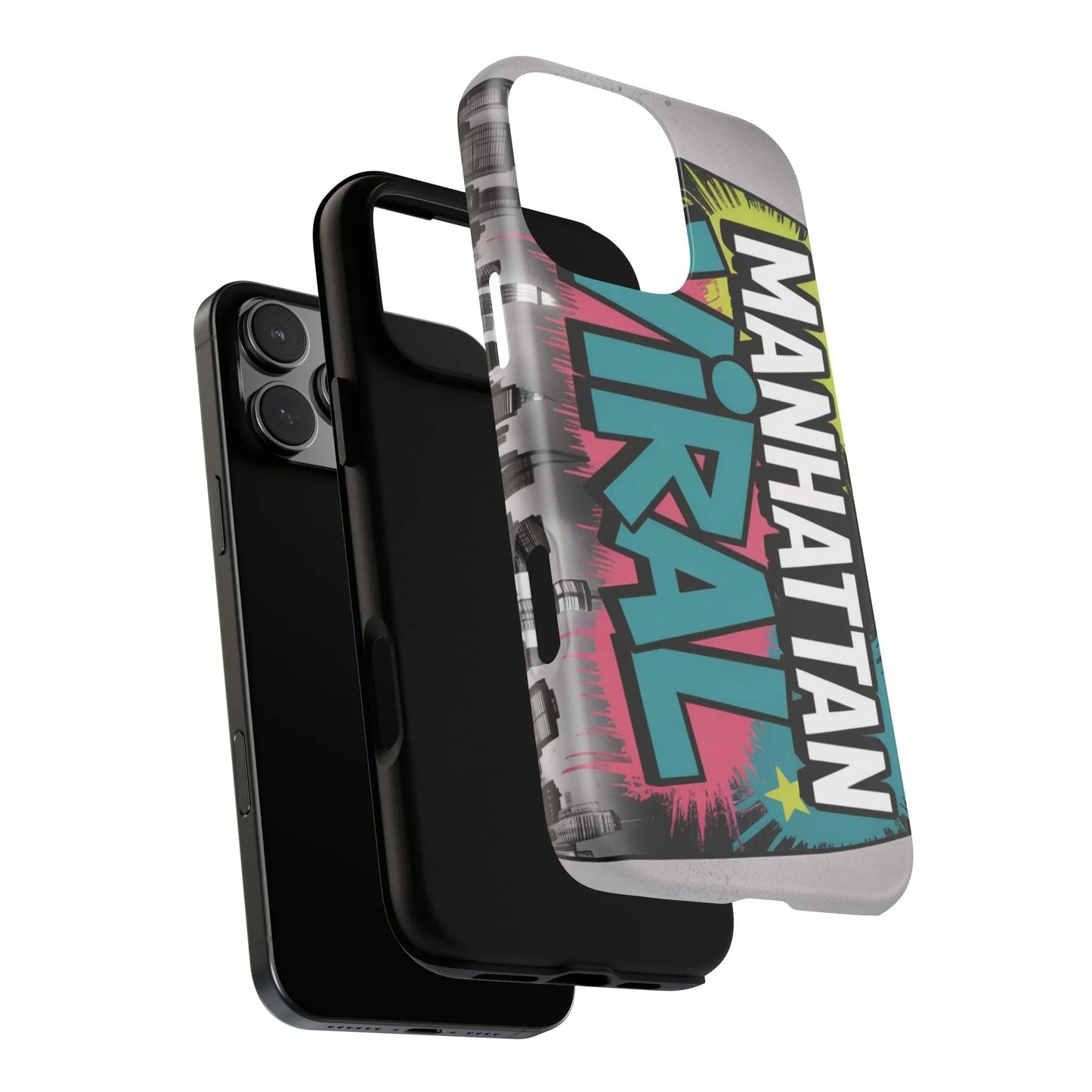 Manhattan Viral Phone Case - Tough Cases for Trendsetters, Urban Style, Gifts for Friends, Customizable Phone Cover, Unique Designs - Manhattan Viral