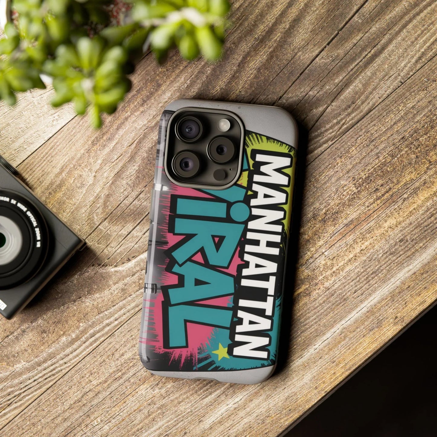 Manhattan Viral Phone Case - Tough Cases for Trendsetters, Urban Style, Gifts for Friends, Customizable Phone Cover, Unique Designs - Manhattan Viral