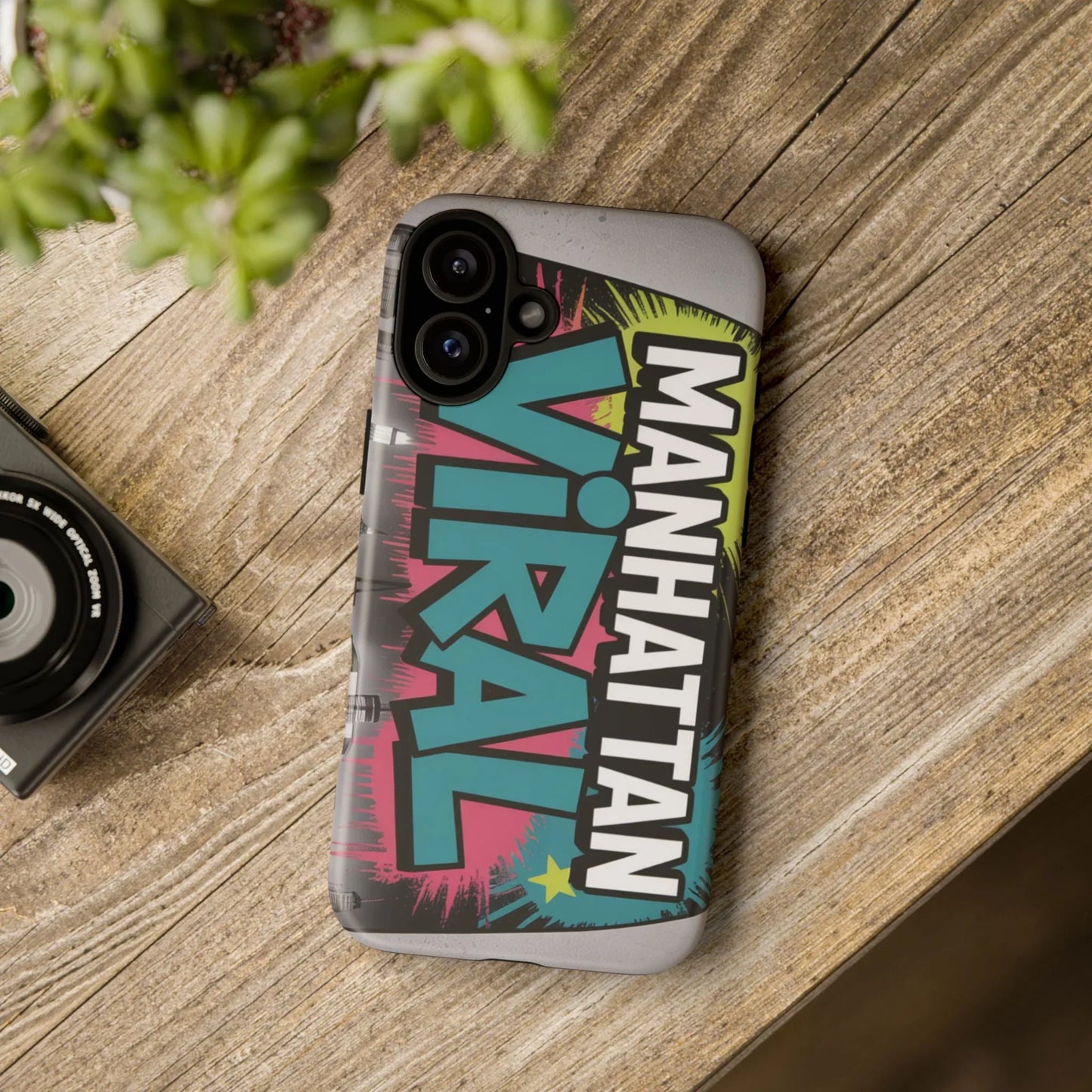 Manhattan Viral Phone Case - Tough Cases for Trendsetters, Urban Style, Gifts for Friends, Customizable Phone Cover, Unique Designs - Manhattan Viral