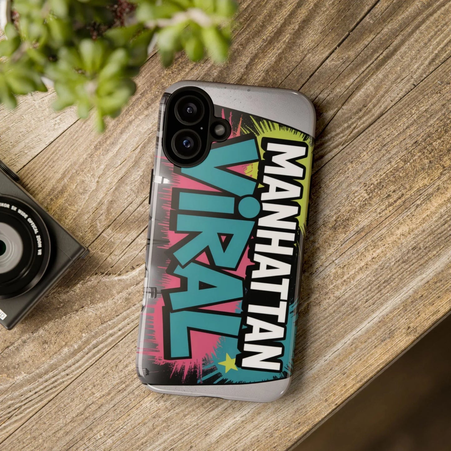 Manhattan Viral Phone Case - Tough Cases for Trendsetters, Urban Style, Gifts for Friends, Customizable Phone Cover, Unique Designs - Manhattan Viral