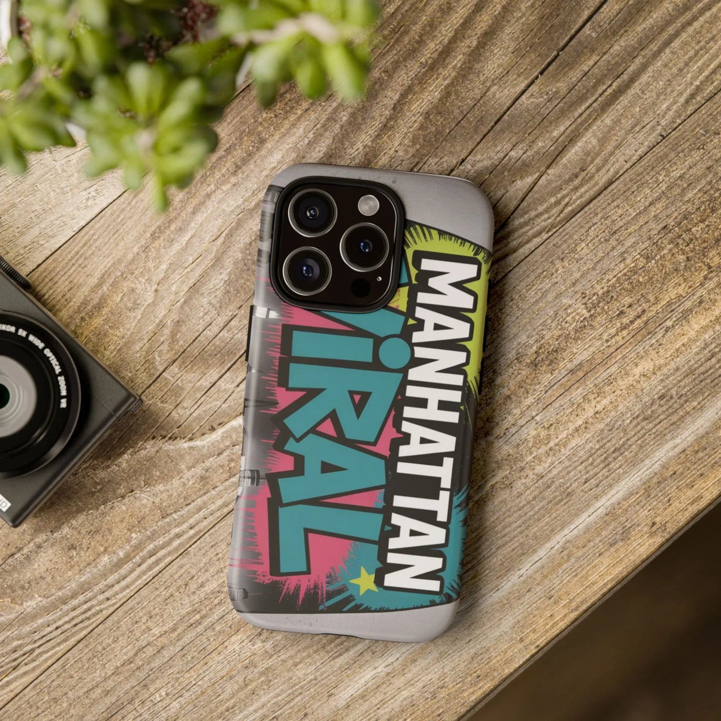 Manhattan Viral Phone Case - Tough Cases for Trendsetters, Urban Style, Gifts for Friends, Customizable Phone Cover, Unique Designs - Manhattan Viral