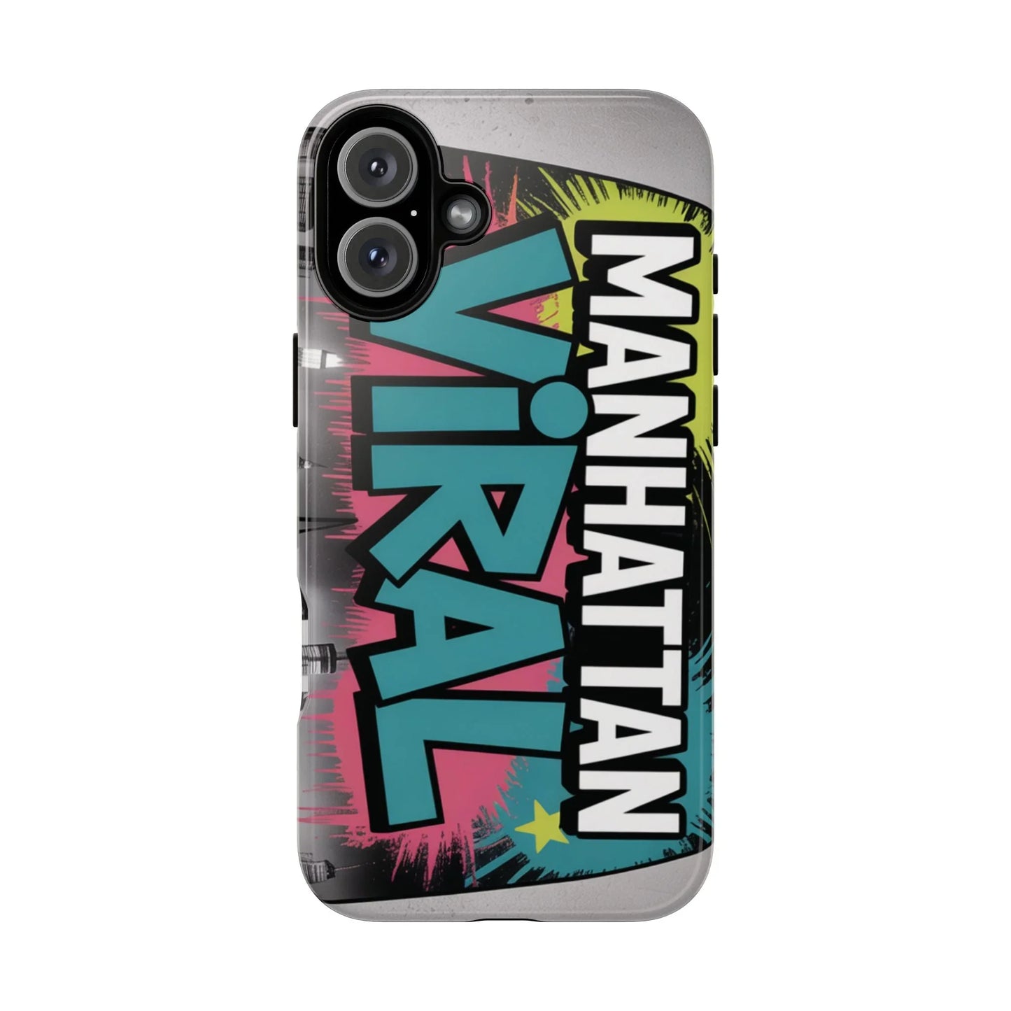 Manhattan Viral Phone Case - Tough Cases for Trendsetters, Urban Style, Gifts for Friends, Customizable Phone Cover, Unique Designs - Manhattan Viral