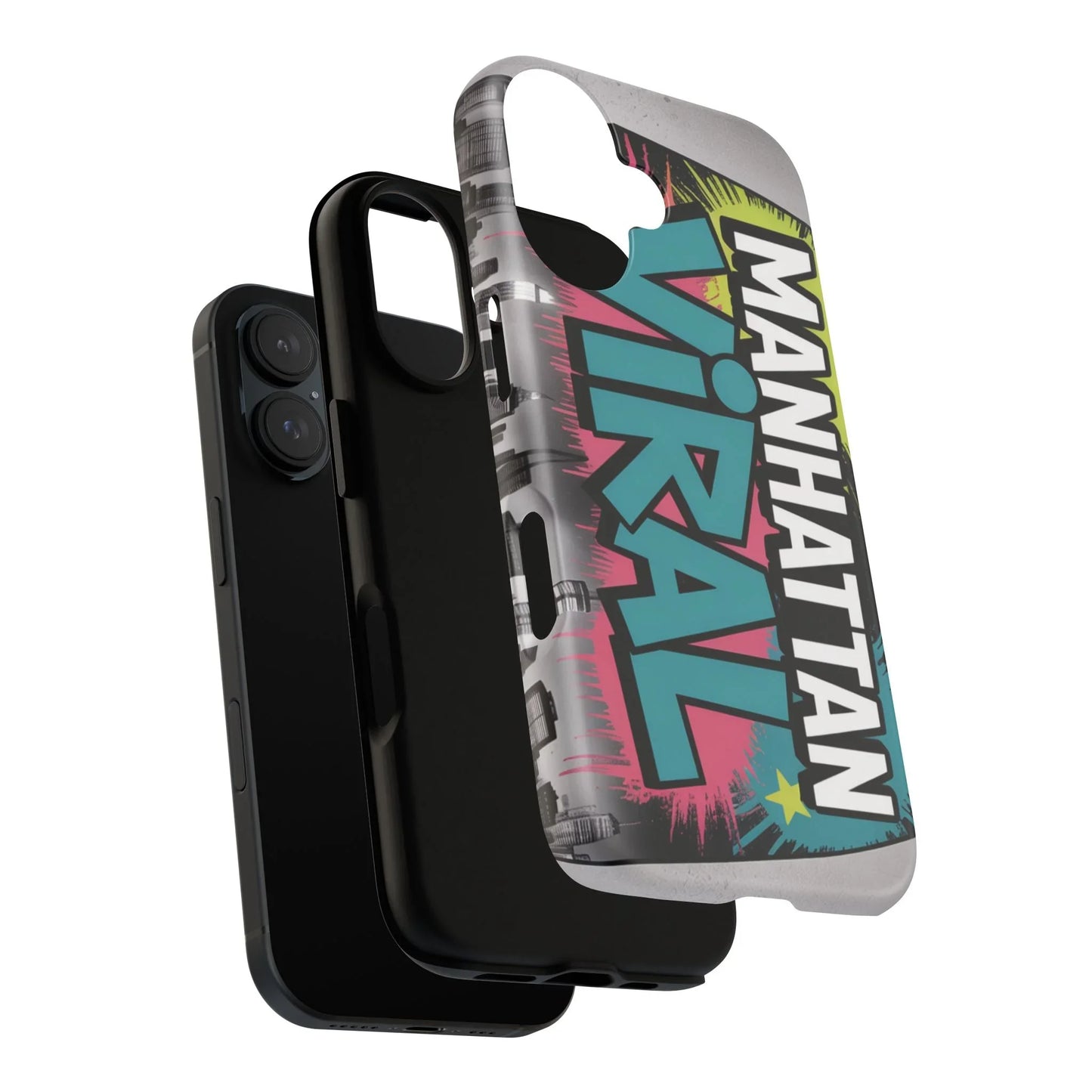 Manhattan Viral Phone Case - Tough Cases for Trendsetters, Urban Style, Gifts for Friends, Customizable Phone Cover, Unique Designs - Manhattan Viral
