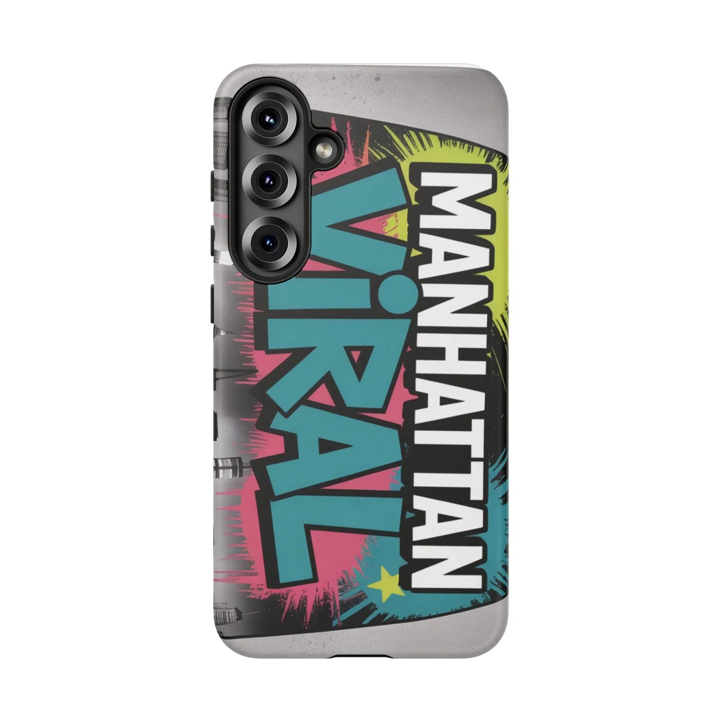 Manhattan Viral Phone Case - Tough Cases for Trendsetters, Urban Style, Gifts for Friends, Customizable Phone Cover, Unique Designs - Manhattan Viral