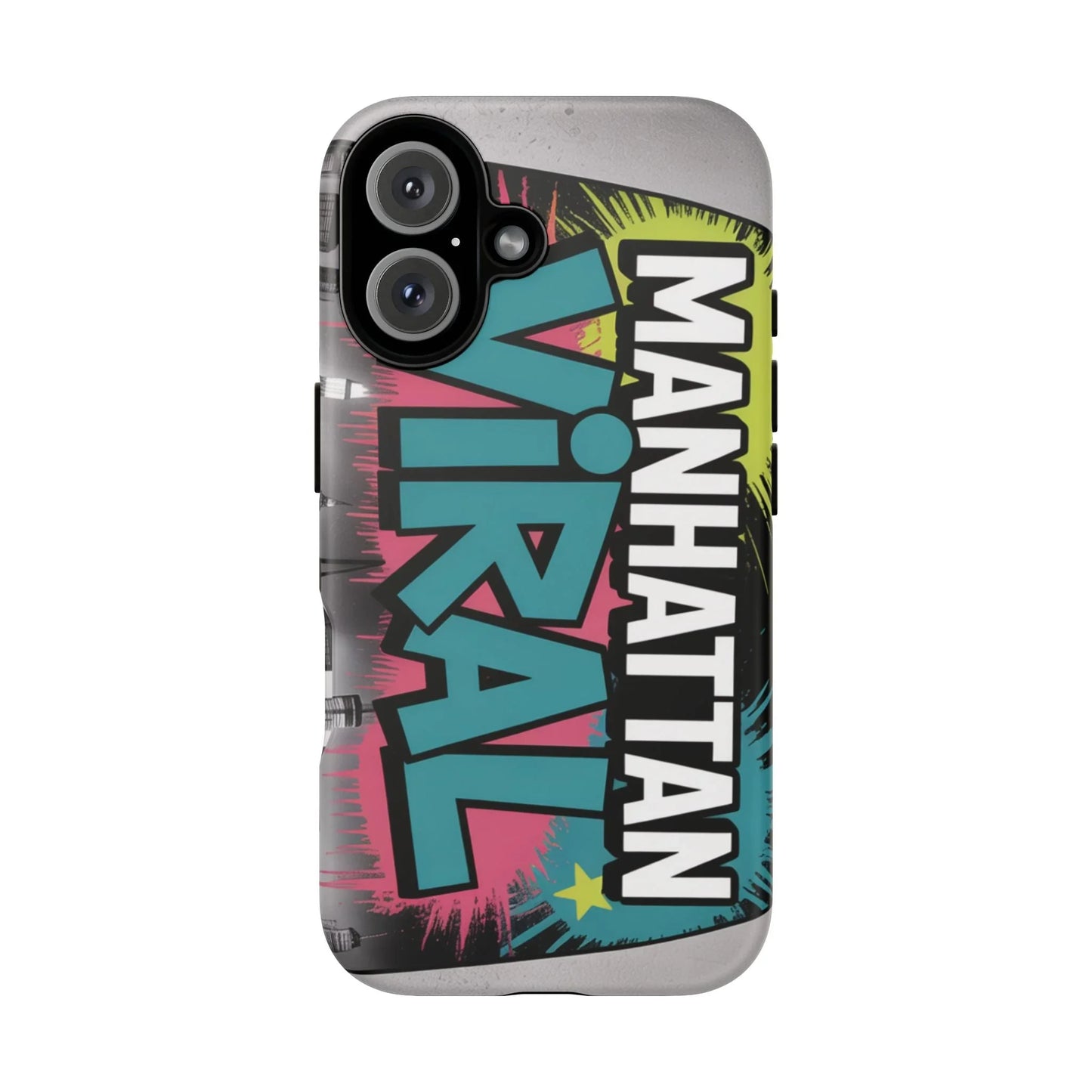 Manhattan Viral Phone Case - Tough Cases for Trendsetters, Urban Style, Gifts for Friends, Customizable Phone Cover, Unique Designs - Manhattan Viral