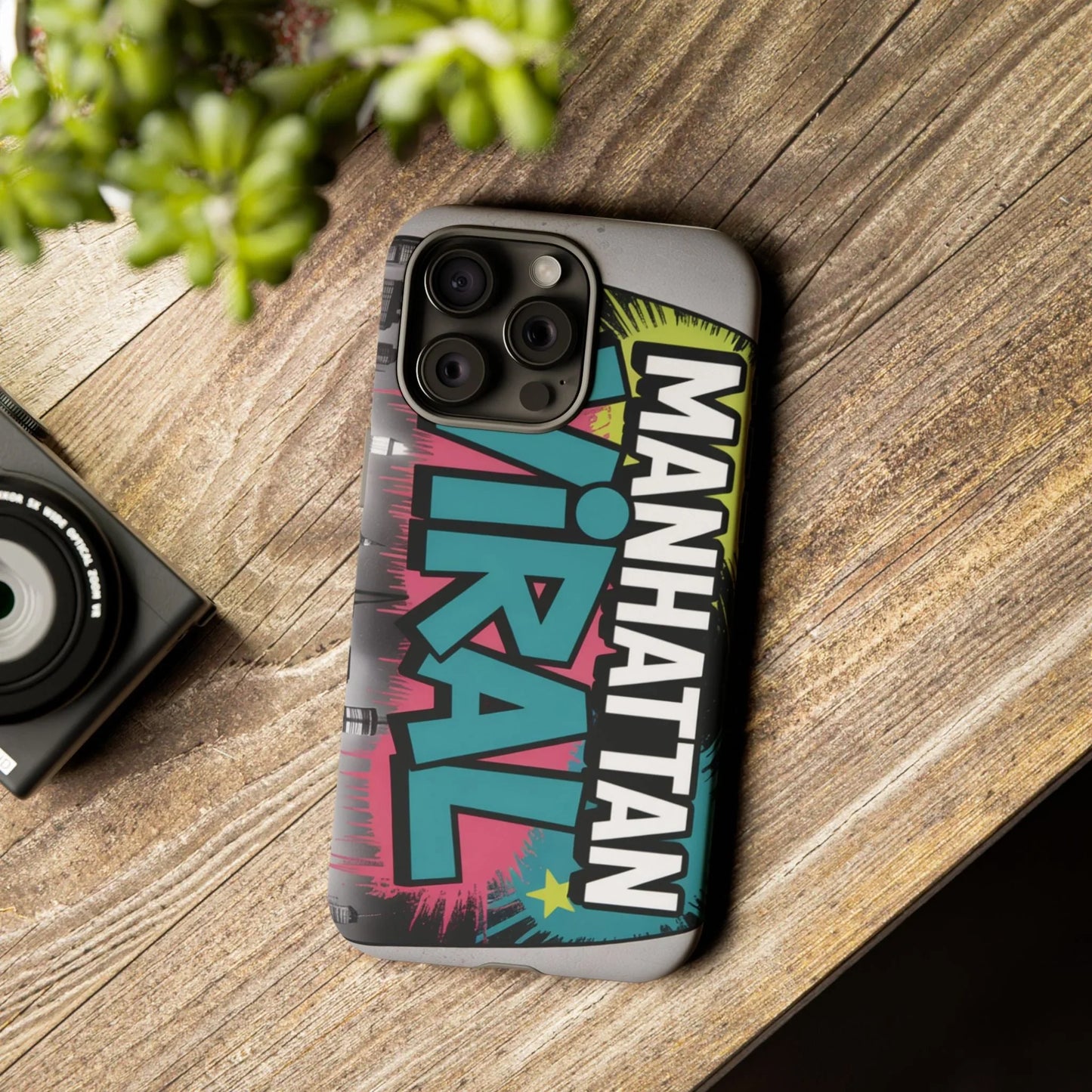 Manhattan Viral Phone Case - Tough Cases for Trendsetters, Urban Style, Gifts for Friends, Customizable Phone Cover, Unique Designs - Manhattan Viral