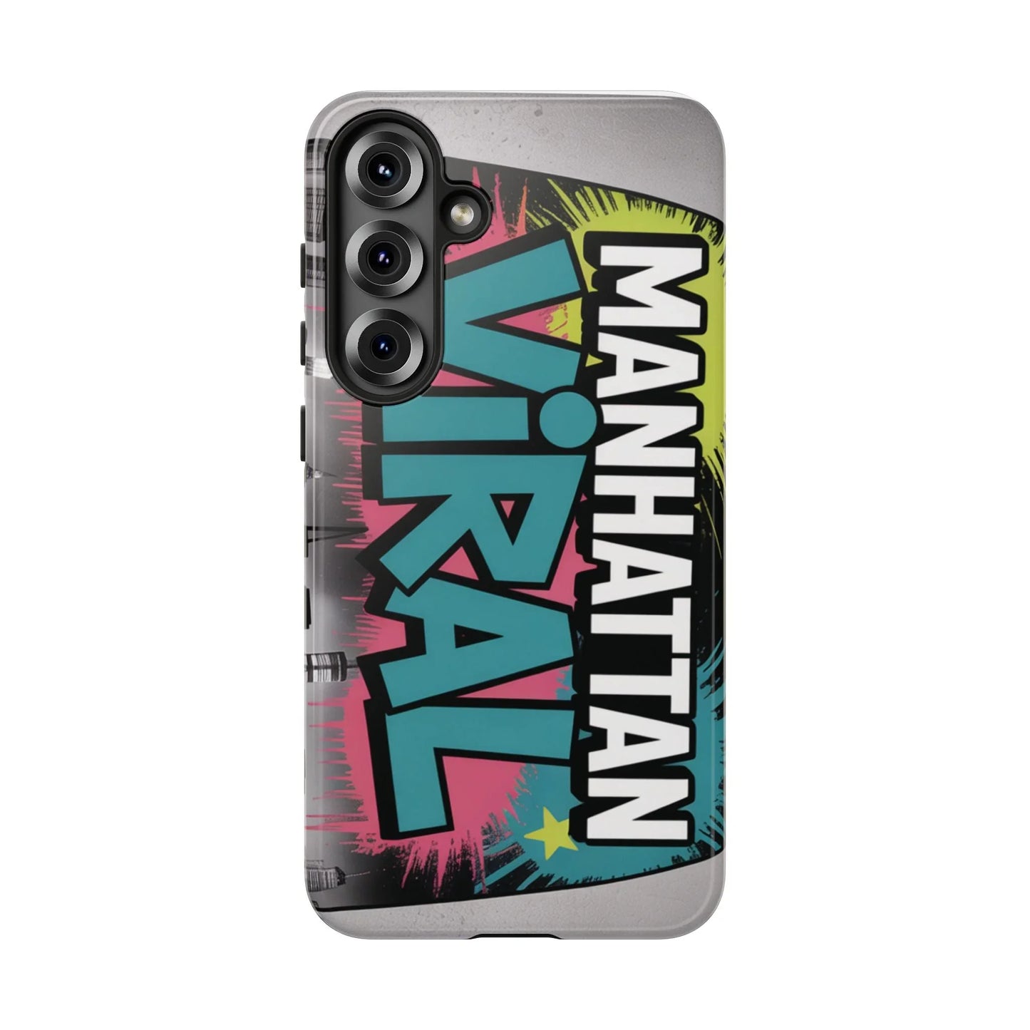 Manhattan Viral Phone Case - Tough Cases for Trendsetters, Urban Style, Gifts for Friends, Customizable Phone Cover, Unique Designs - Manhattan Viral