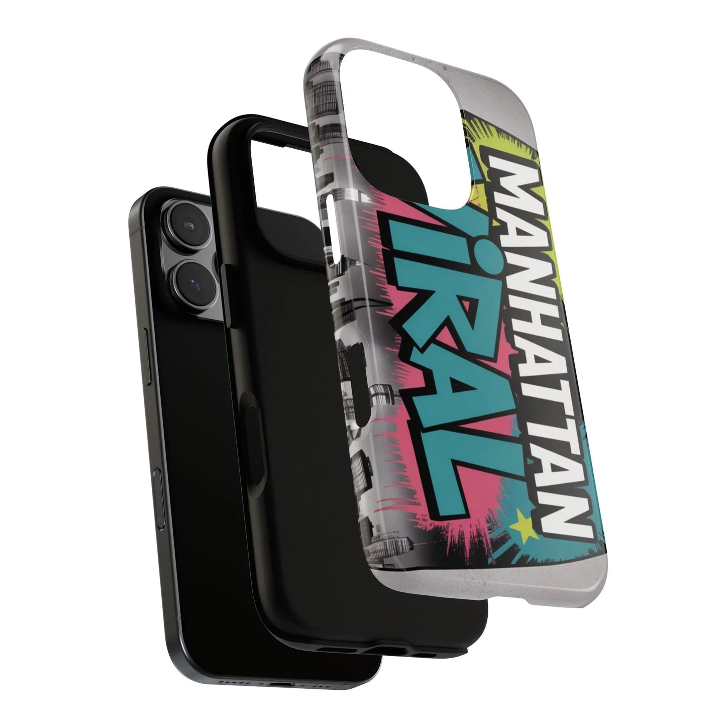 Manhattan Viral Phone Case - Tough Cases for Trendsetters, Urban Style, Gifts for Friends, Customizable Phone Cover, Unique Designs - Manhattan Viral