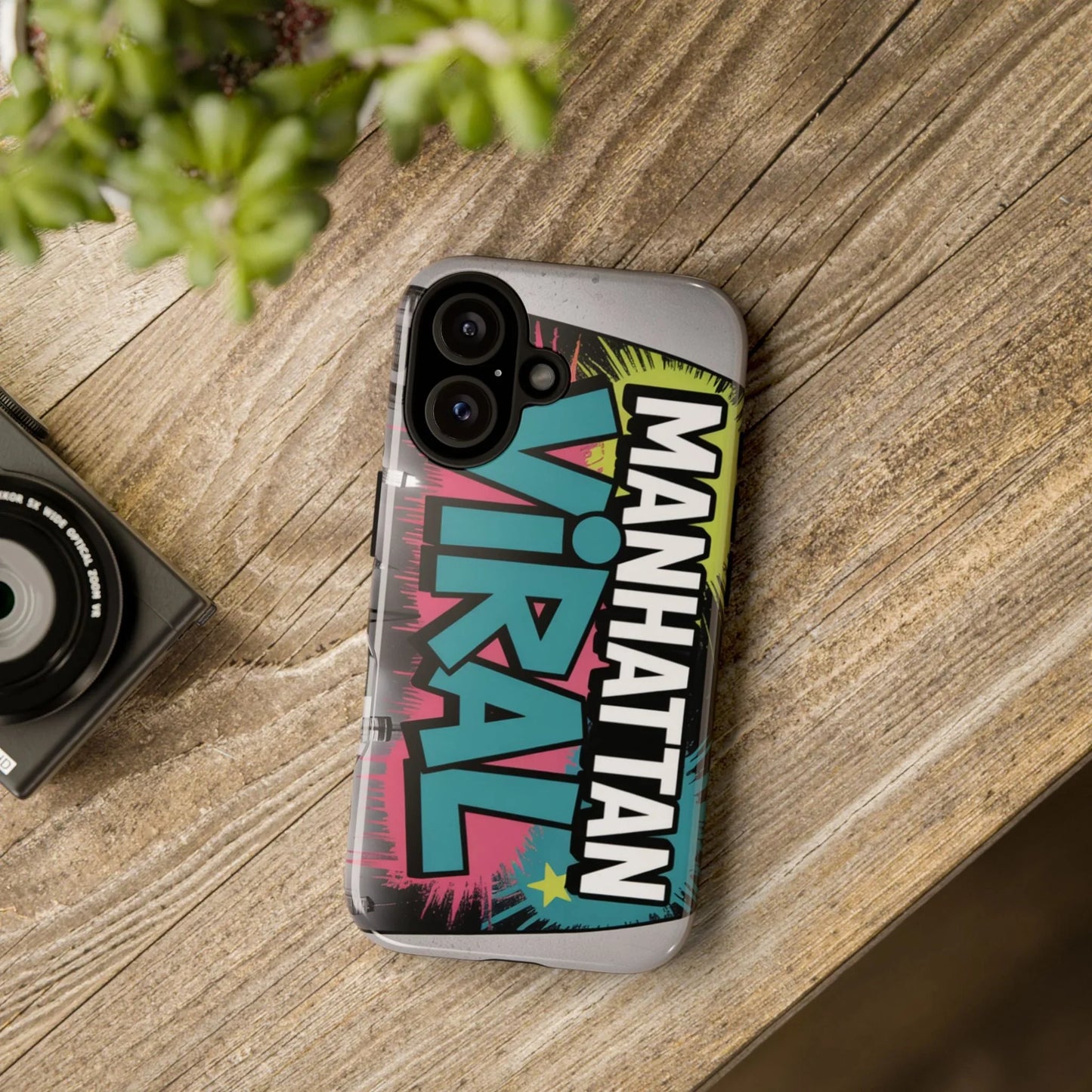 Manhattan Viral Phone Case - Tough Cases for Trendsetters, Urban Style, Gifts for Friends, Customizable Phone Cover, Unique Designs - Manhattan Viral