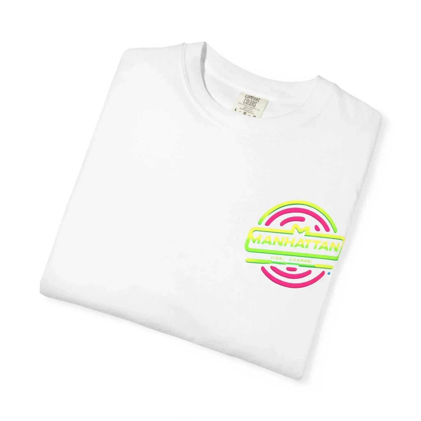 Neon Lights NYC Street Style Tee - Urban Rebellion Manhattan Viral - Manhattan Viral