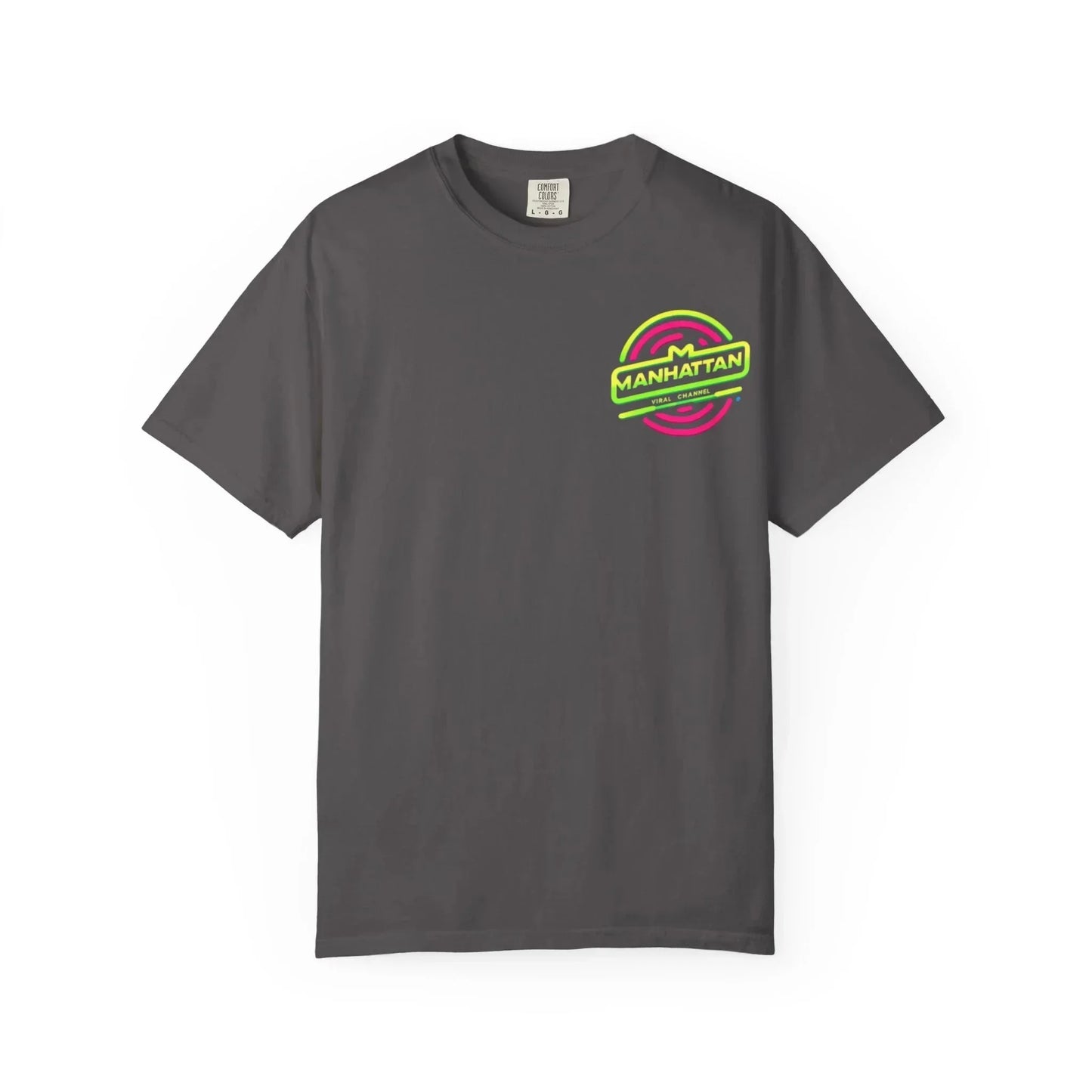 Neon Lights NYC Street Style Tee - Urban Rebellion Manhattan Viral - Manhattan Viral