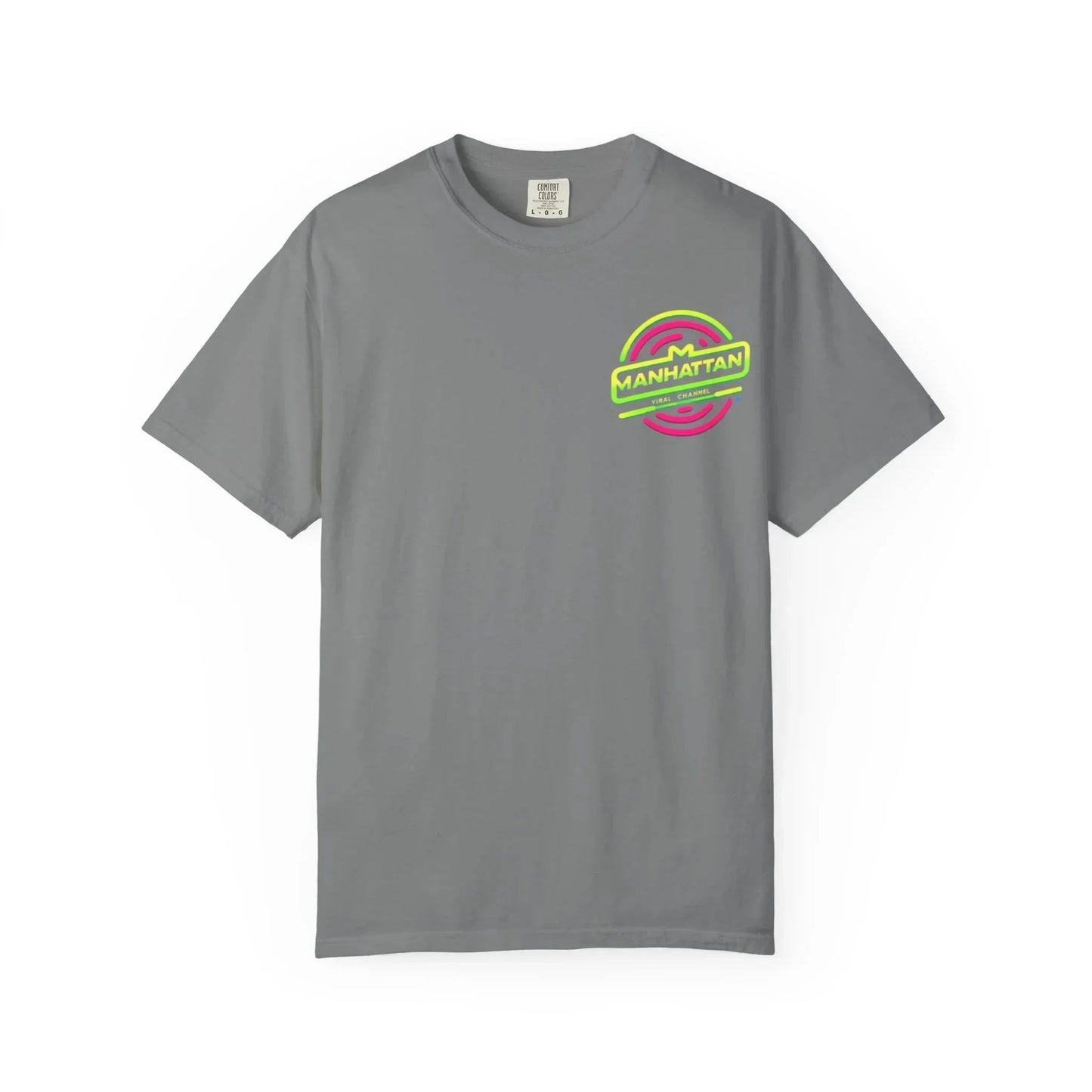 Neon Lights NYC Street Style Tee - Urban Rebellion Manhattan Viral - Manhattan Viral