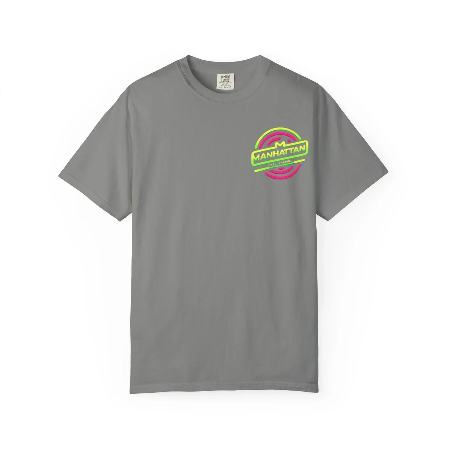 Neon Lights NYC Street Style Tee - Urban Rebellion Manhattan Viral - Manhattan Viral