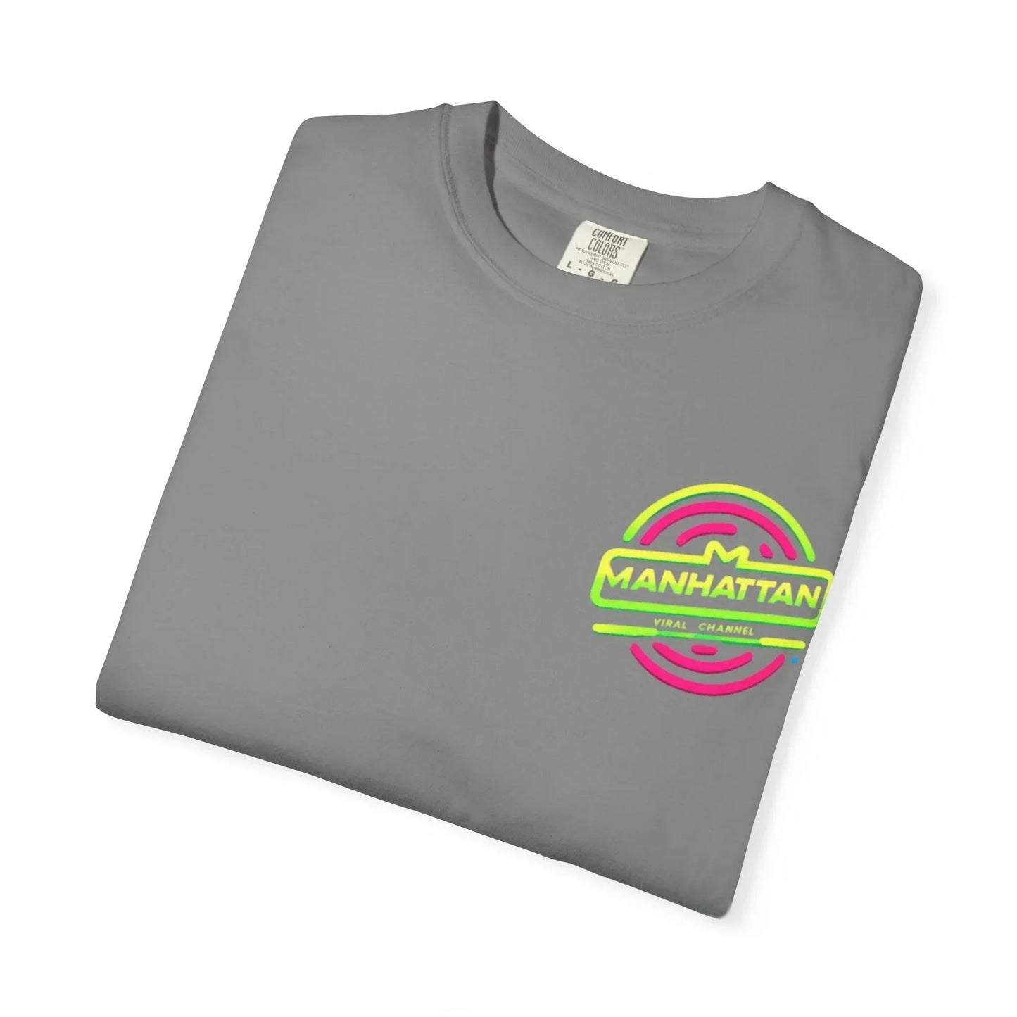 Neon Lights NYC Street Style Tee - Urban Rebellion Manhattan Viral - Manhattan Viral