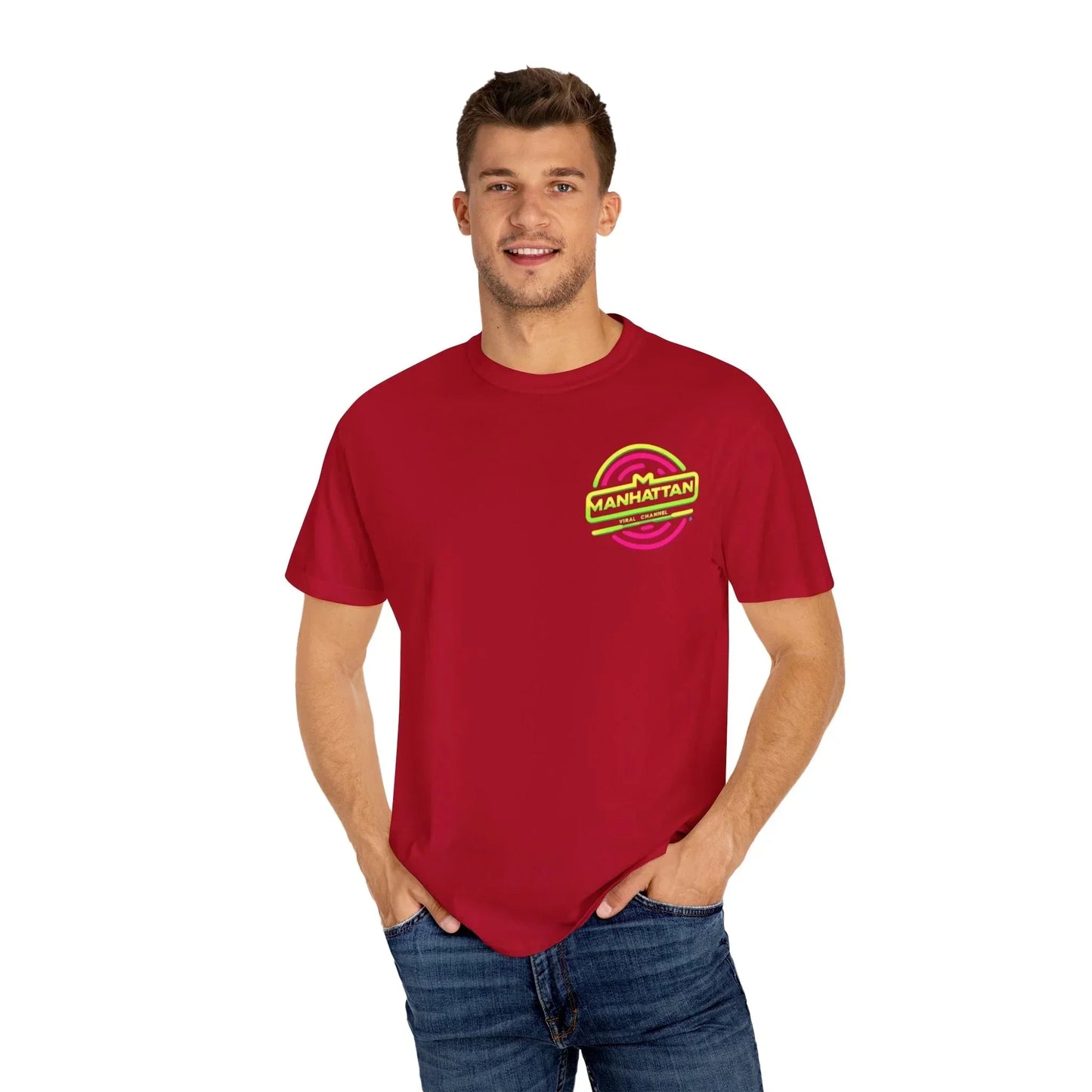 Neon Lights NYC Street Style Tee - Urban Rebellion Manhattan Viral - Manhattan Viral