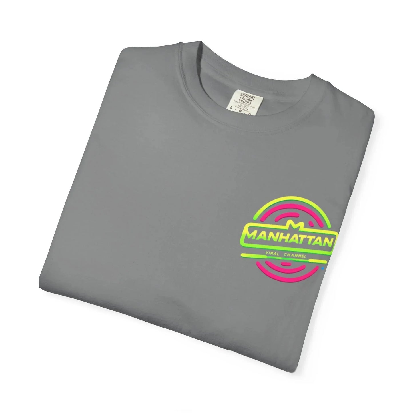 Neon Lights NYC Street Style Tee - Urban Rebellion Manhattan Viral - Manhattan Viral