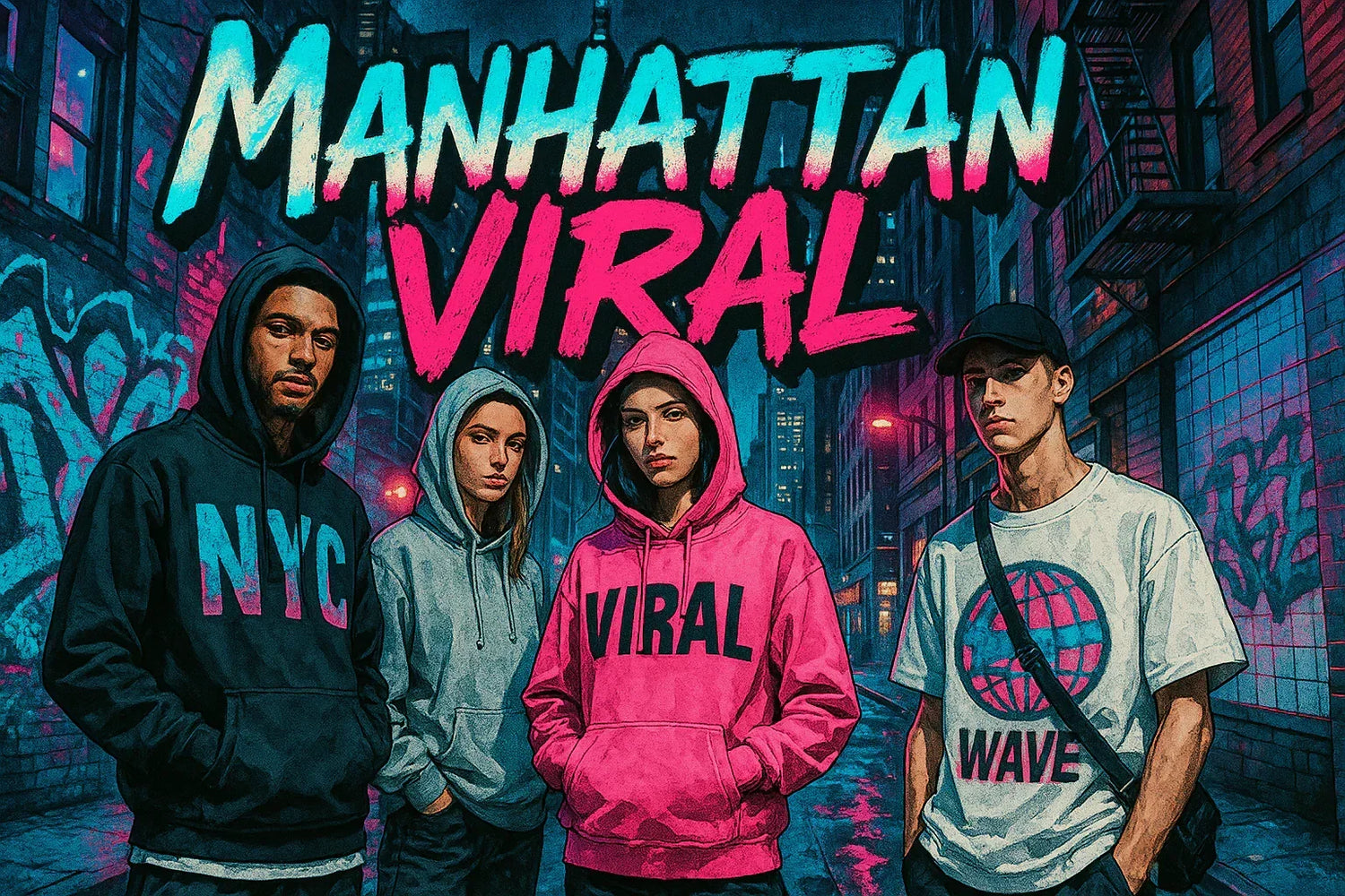 Unleash Your Urban Edge: Why Manhattan Viral Is NYC’s Hottest Streetwear Brand