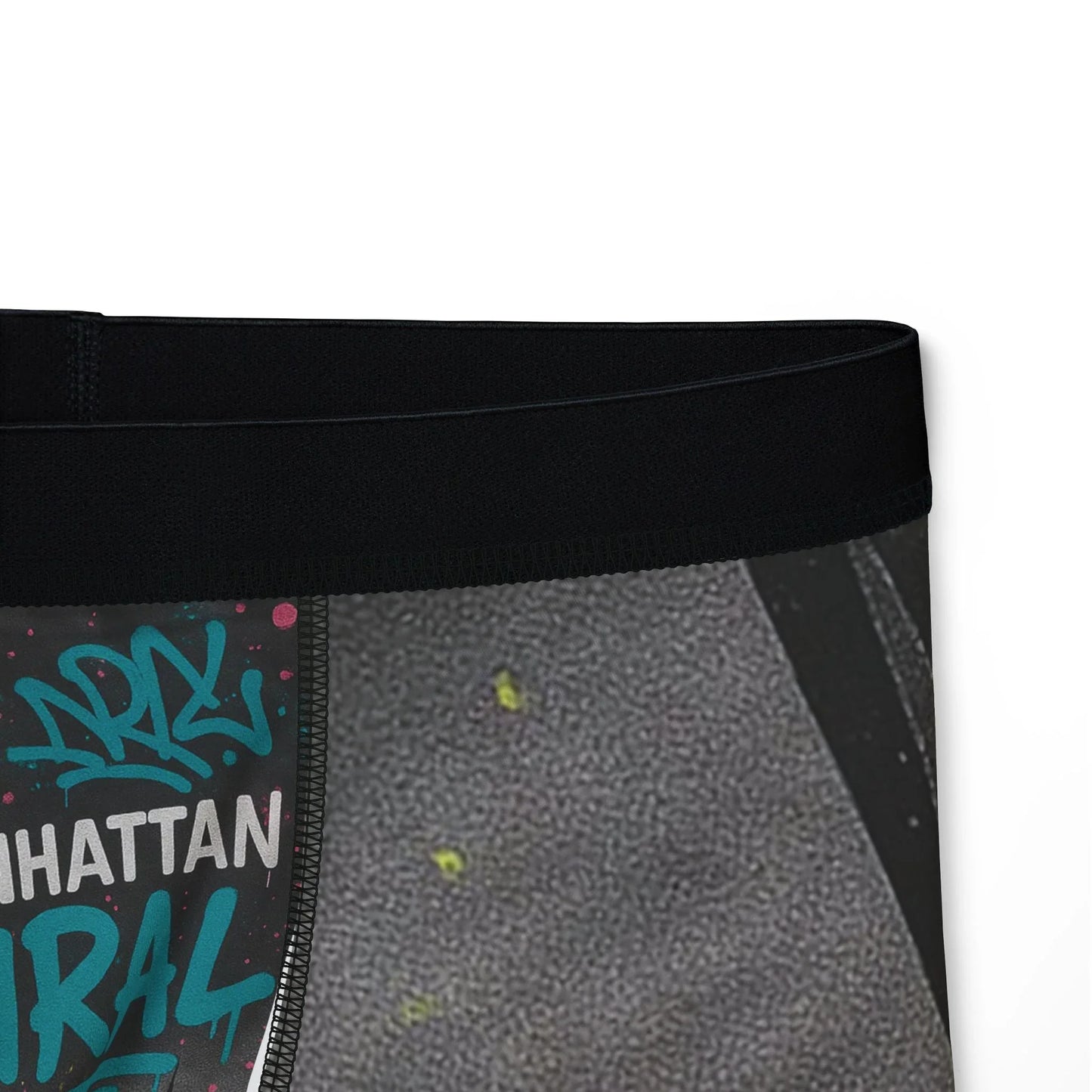 Viral Graffiti Boxers, Manhattan Viral Men's Underwear, Stylish Boxers, Unique Men's Gifts, Trendy Loungewear, Funky Print Boxer Briefs - Manhattan Viral