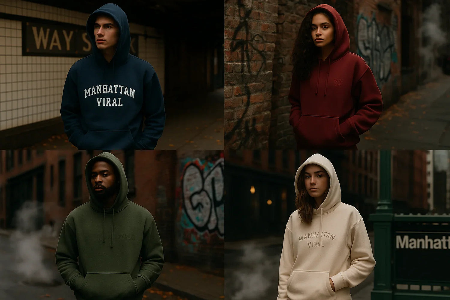 Seasonal Hoodies - Manhattan Viral