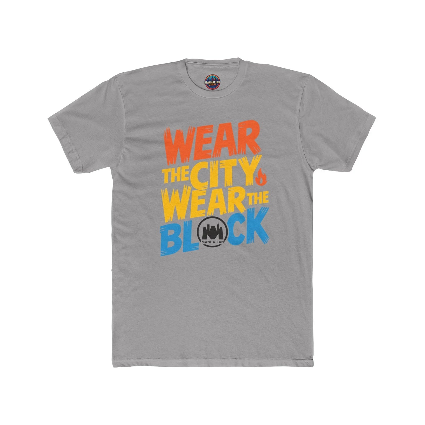 Hamilton Heights Vibe Crew Tee - Wear the City Wear the Block, Hamilton Heights Shirt, Streetwear Apparel, Casual Style Top, Unique Graphic Tee - Manhattan Viral