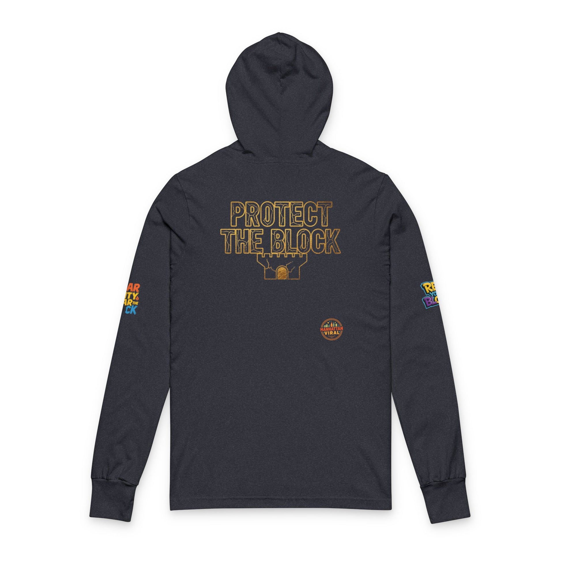 Viral Shield Of Honor Hooded Long Sleeve Tee for Everyday Adventures, Personalized Gift, Family Gatherings, NYC streetwear - Viral Shield Of Honor Hooded Long Sleeve Tee for Everyday Adventures, Personalized Gift, Family Gatherings, NYC streetwear