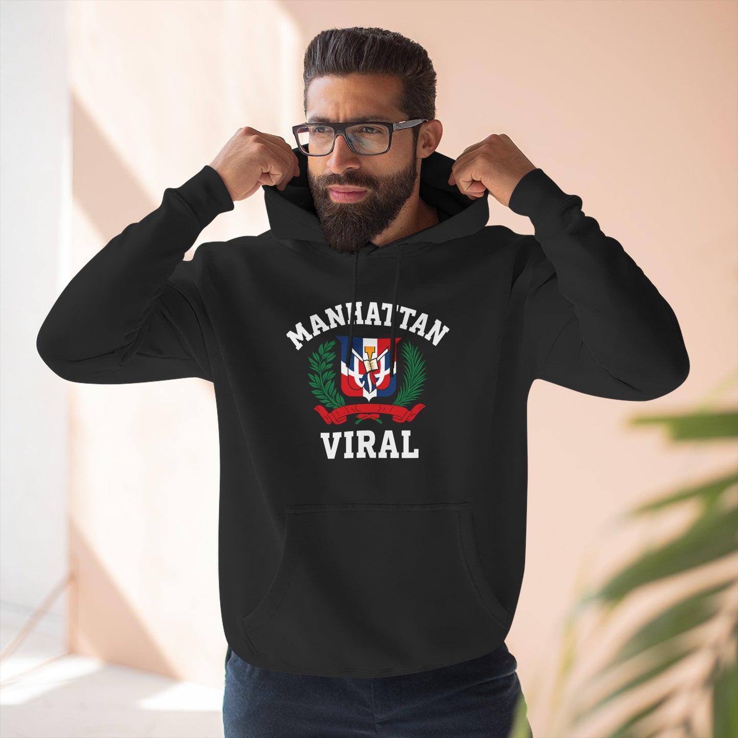 Dominican Viral  Fleece Hoodie - Urban Style, Cozy Sweatshirt, Casual Wear, Street Fashion, Gift for Her/Him, Unique Graphic Hoody New Arrival