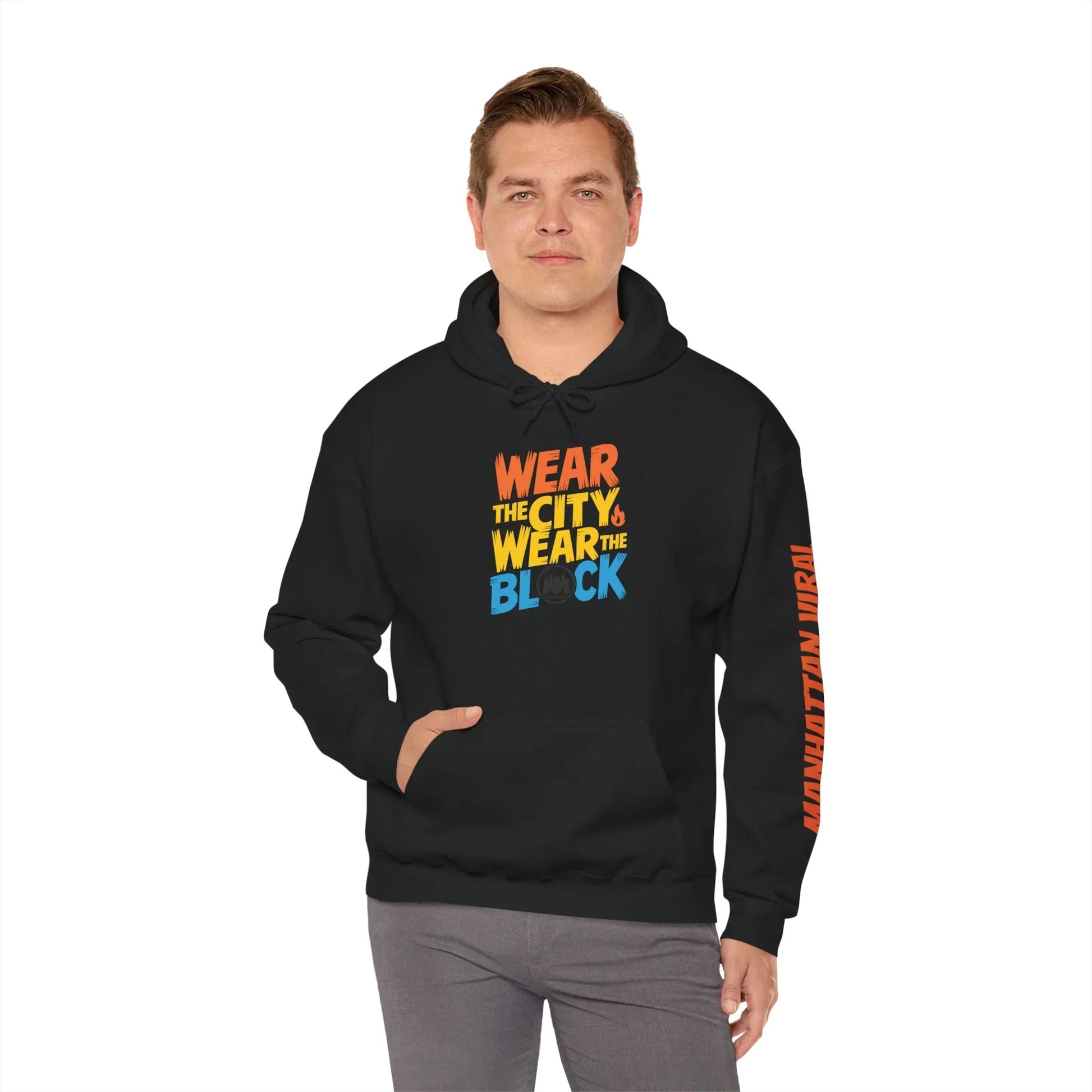 Hamilton Heights Block City Sweatshirt – Cozy unisex hoodie for city lovers, perfect for casual wear, travel, city festivals, and everyday comfort, [...] - Manhattan Viral