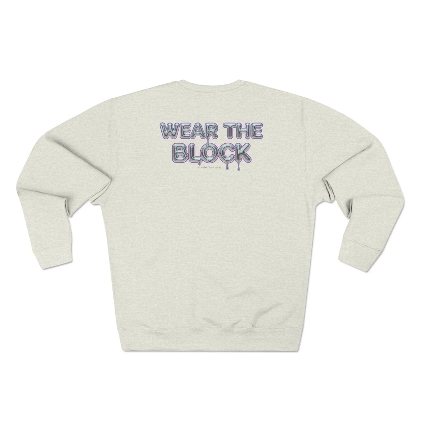 Urban King Pigeon Crewneck Sweatshirt, Streetwear, Graphic Sweatshirt. - XL - Charcoal Heather