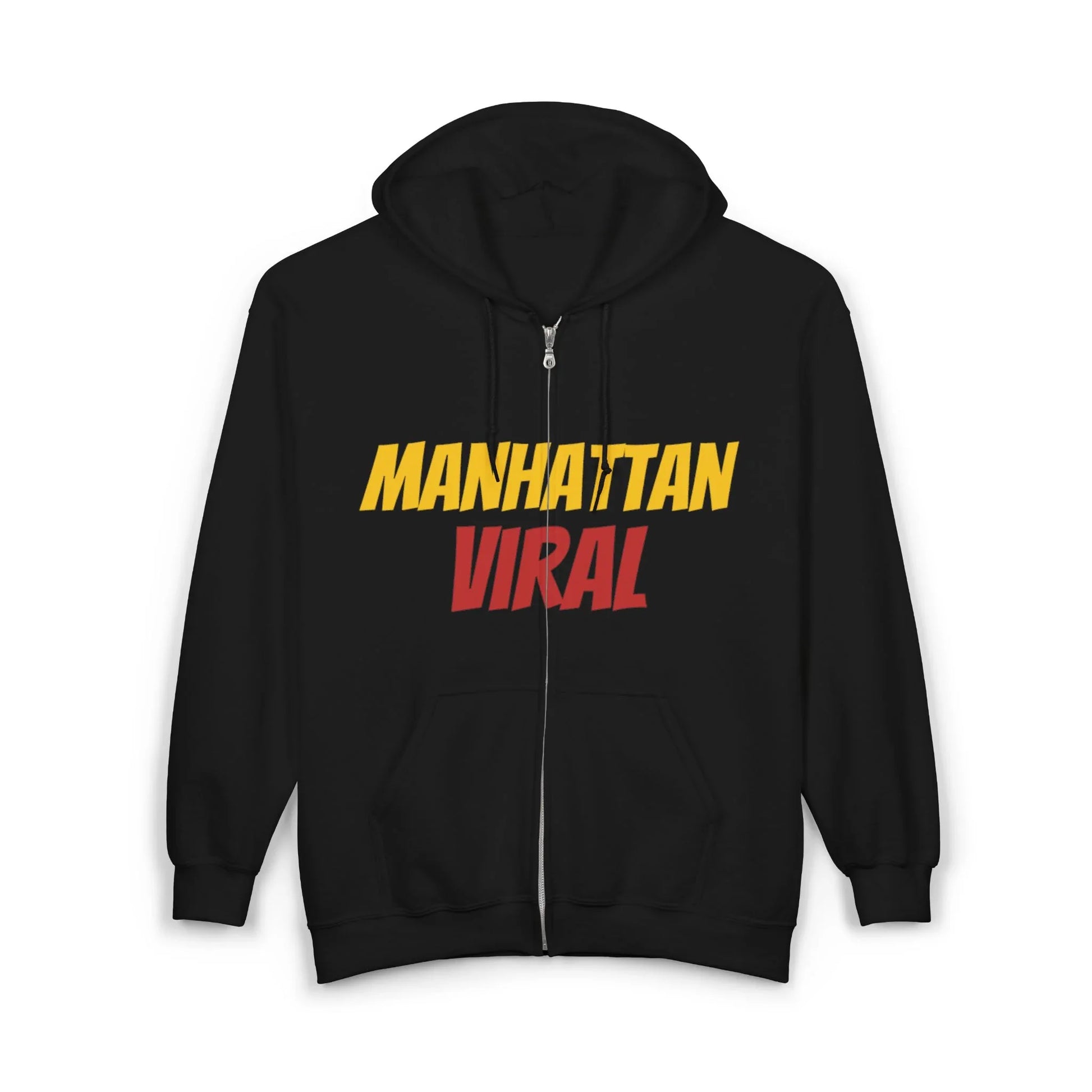 Midtown Hustle Heavy Blend™ Full Zip Hooded Sweatshirt - Manhattan Viral