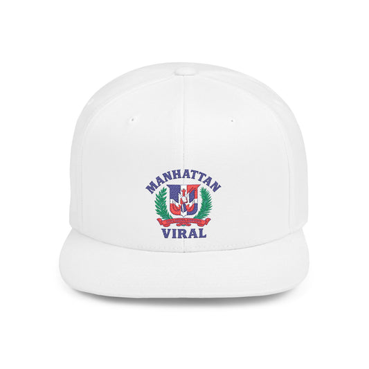 Washington Heights Flat Bill Snapback Hat, Trendy Cap for Urban Fashion, Casual Wear, Gift for Him/Her, Perfect for Summer Outings, New Arrival