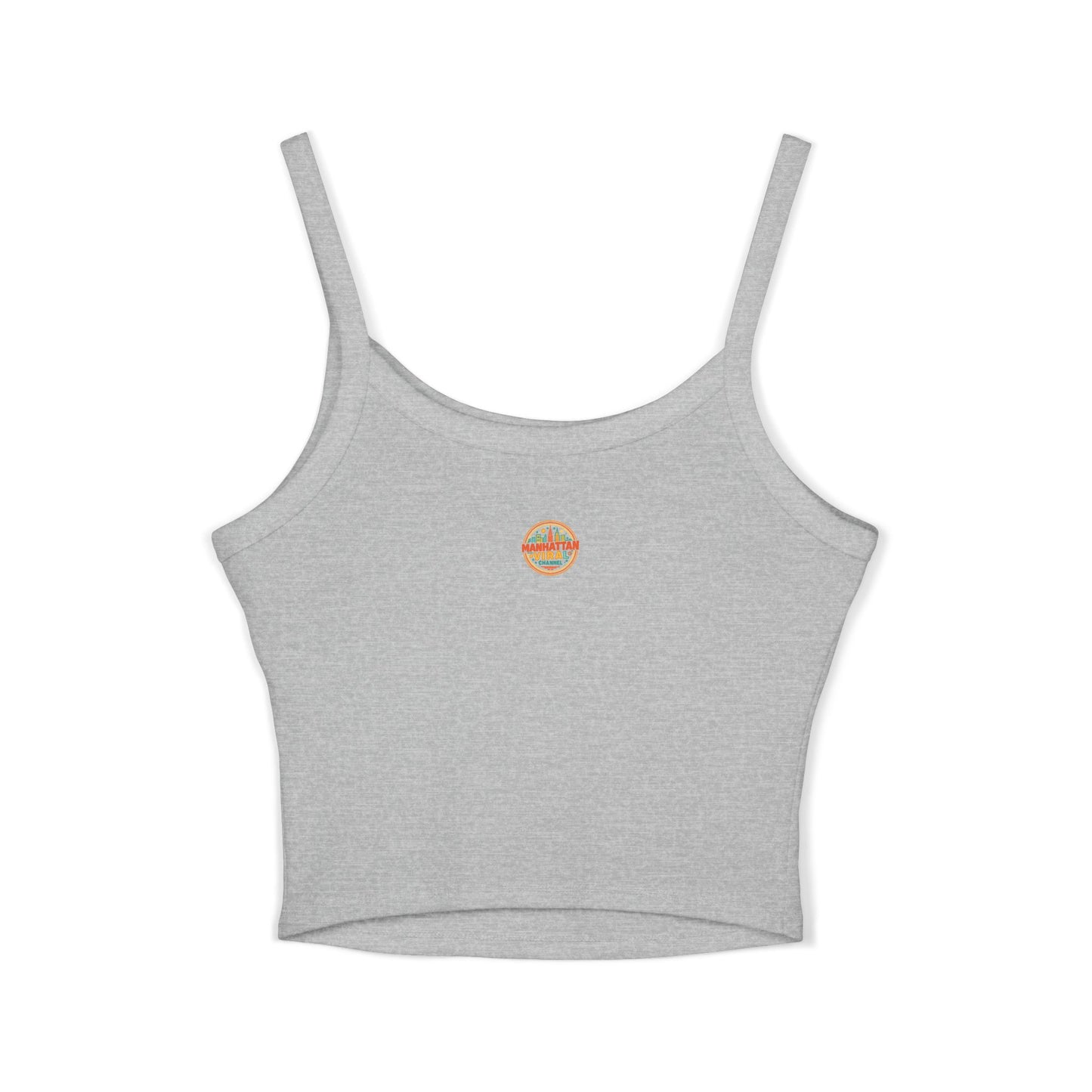 Viral Graffiti Village Drop Women's Spaghetti Strap Tank Top, Summer Top, Streetwear Style, Festival Outfit, Graphic Tee, Casual Wear