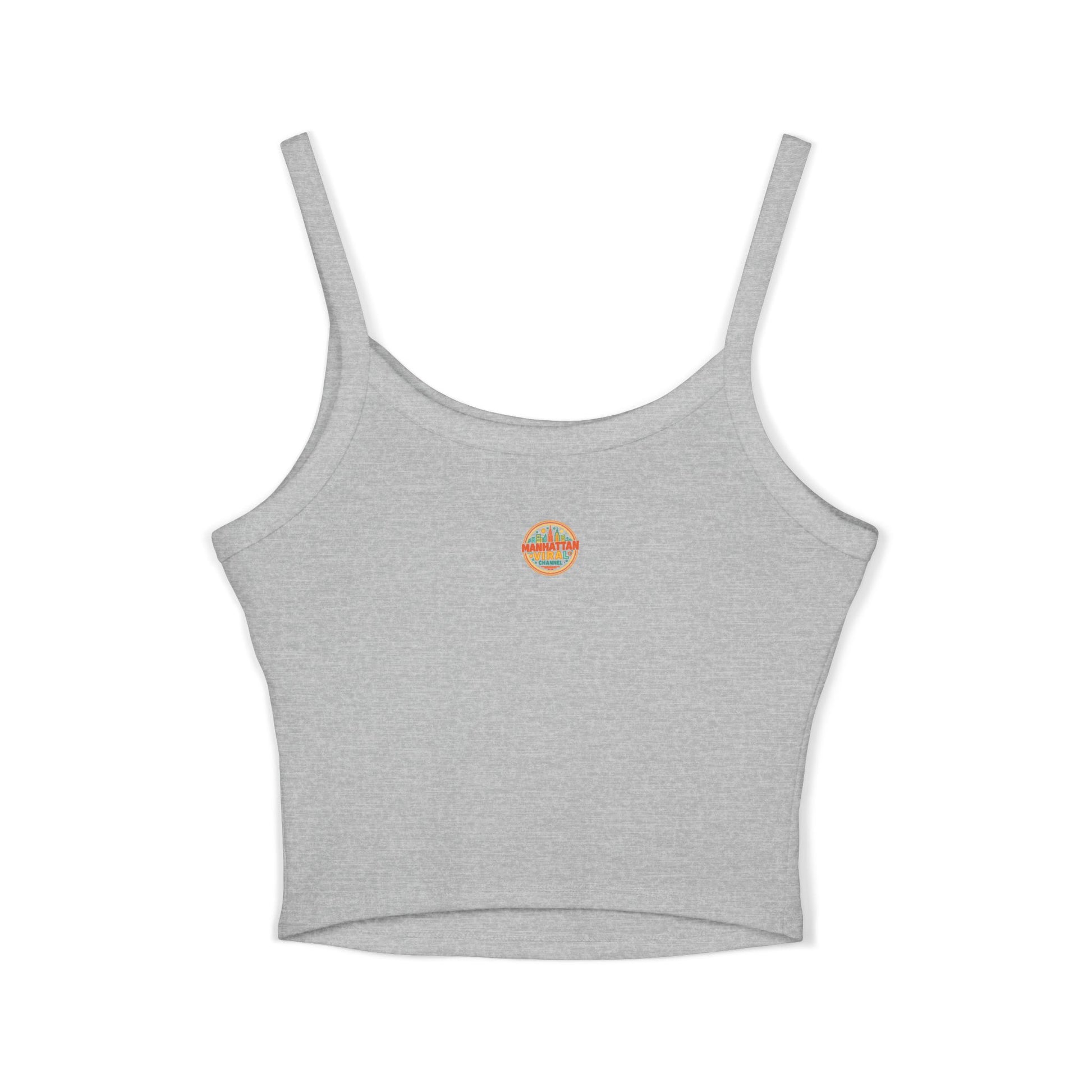 Viral Graffiti Village Drop Women's Spaghetti Strap Tank Top, Summer Top, Streetwear Style, Festival Outfit, Graphic Tee, Casual Wear - Viral Graffiti Village Drop Women's Spaghetti Strap Tank Top, Summer Top, Streetwear Style, Festival Outfit, Graphic Tee, Casual Wear