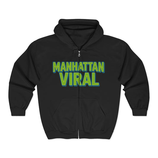MV Consume Green Zip Hoodie