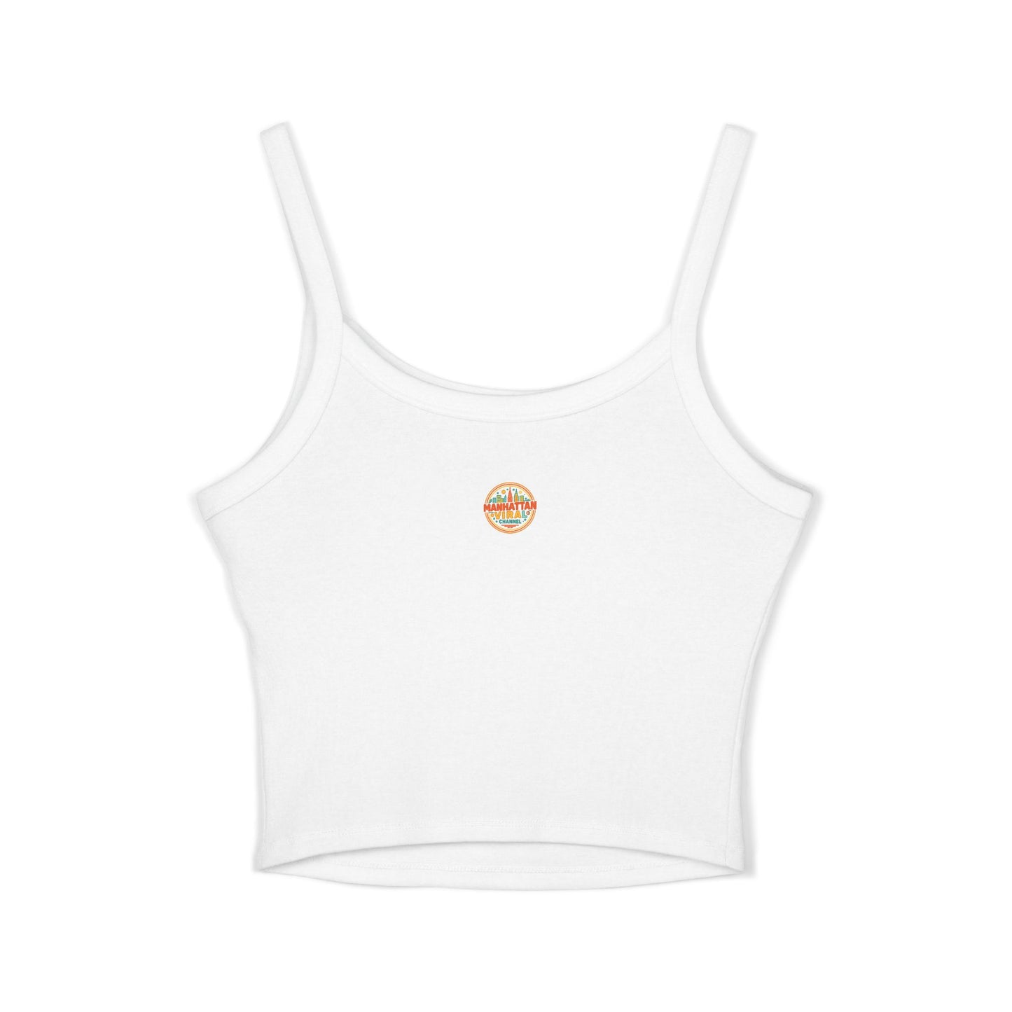 Viral Graffiti Village Drop Women's Spaghetti Strap Tank Top, Summer Top, Streetwear Style, Festival Outfit, Graphic Tee, Casual Wear