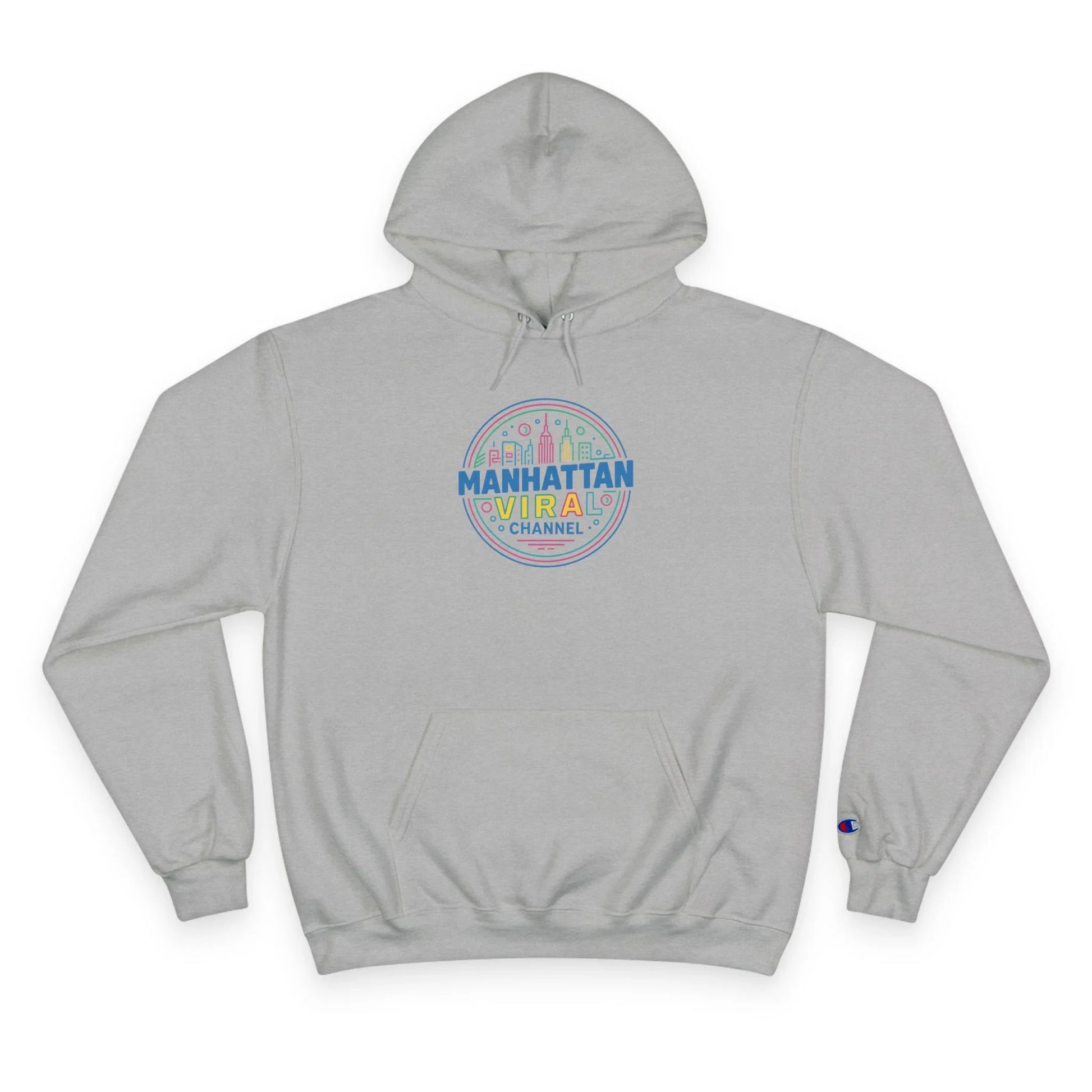 Washington Heights Champion Hoodie - Washington Heights Champion Hoodie - Charcoal Heather - S