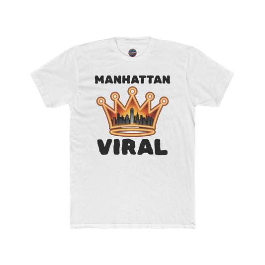 Queens Give Me The Crown Cotton Crew Tee - Manhattan Viral - Manhattan Viral
