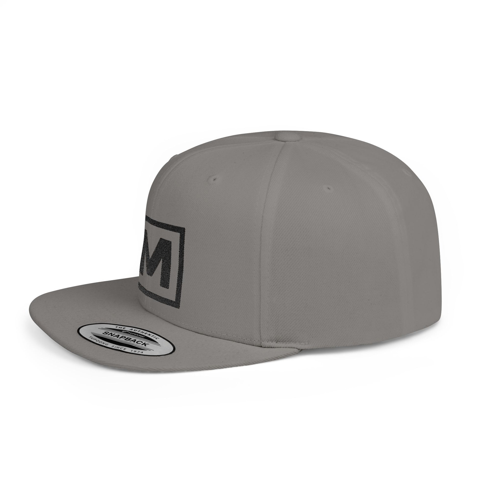 Manhattan Medallion Snapback - MV Medallion Viral Flat Bill Snapback Cap, Trendy Baseball Hat for Casual Outings, Gift for Dads, Graduations, Streetwear - Manhattan Viral