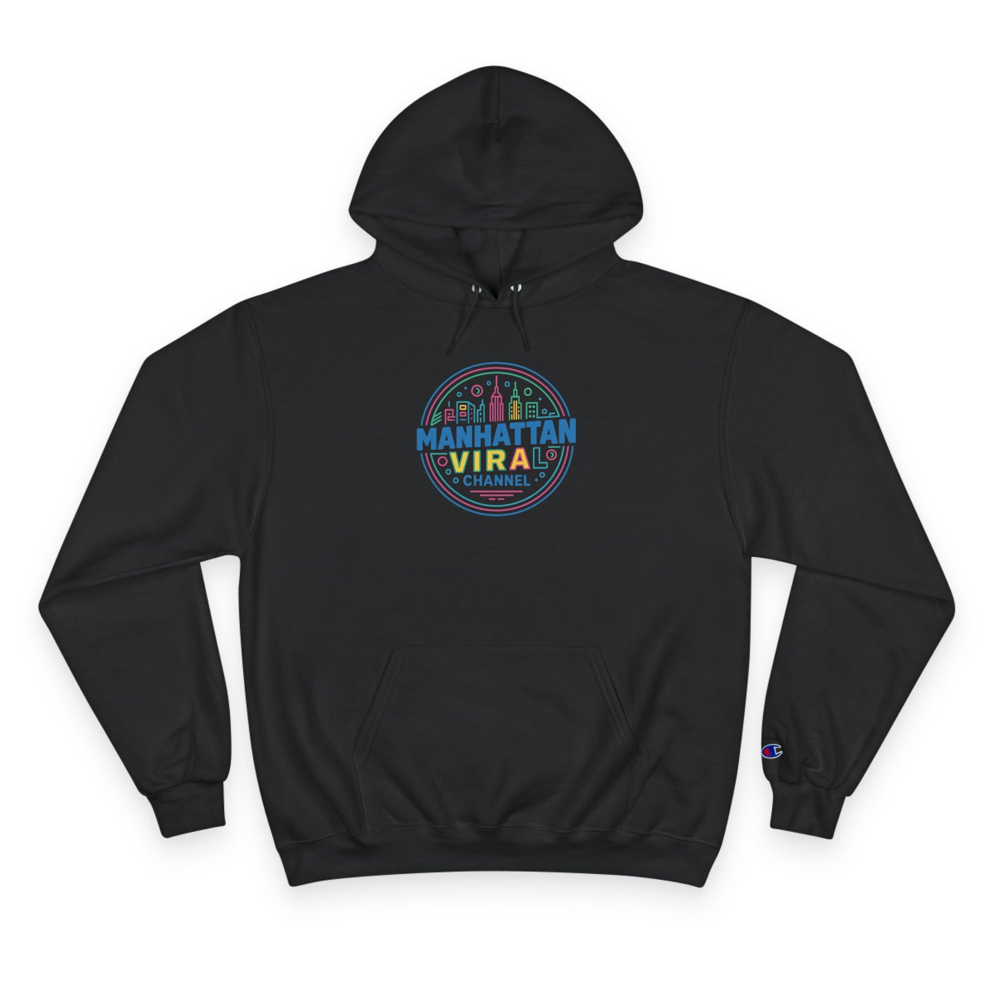 Washington Heights Champion Hoodie - Washington Heights Wear Da Block Champion Hoodie - Urban Streetwear, Comfortable Hoodie, Party Outfit, Gift for Trendsetters, Graphic Pullover - Manhattan Viral