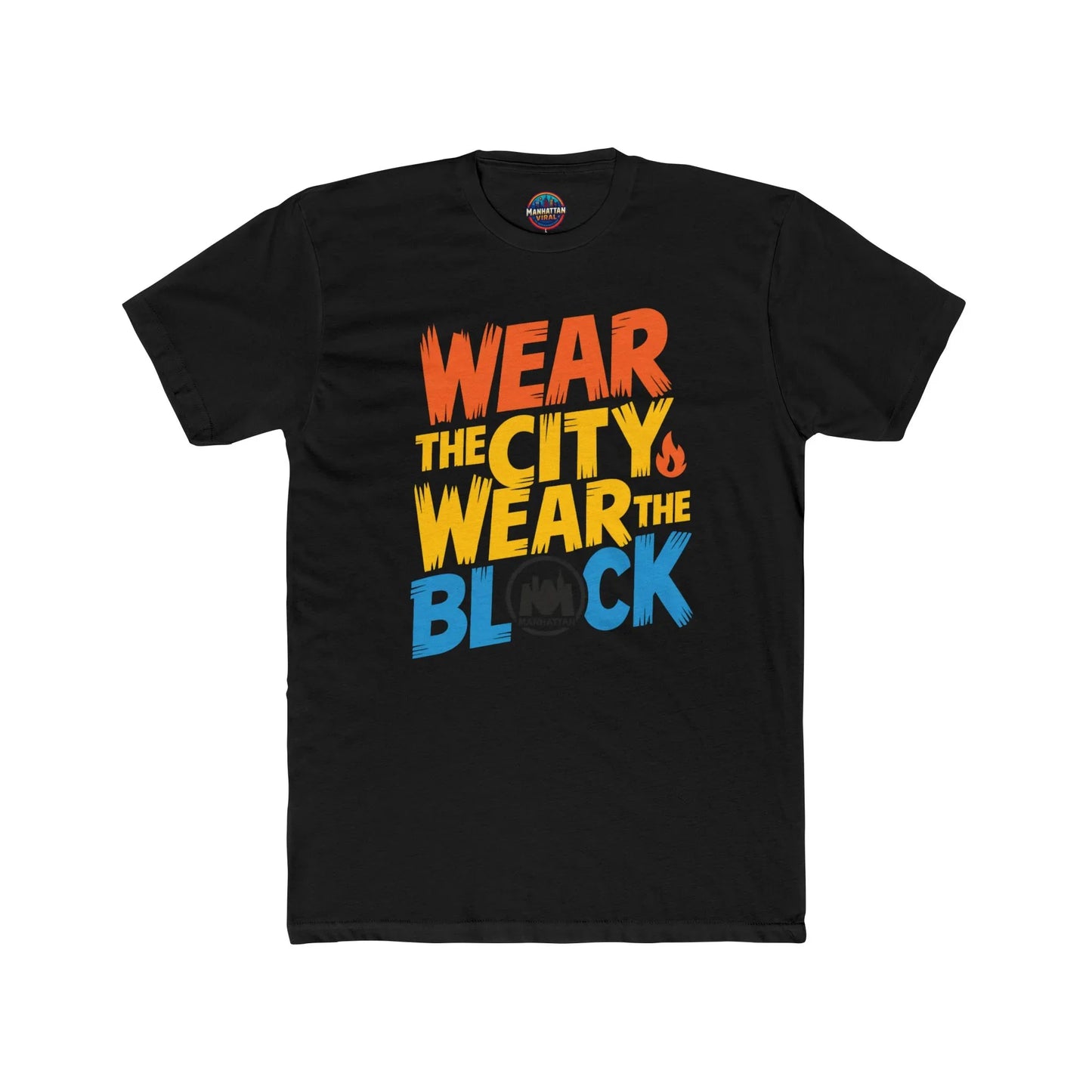 Hamilton Heights Vibe Crew Tee - Wear the City Wear the Block, Hamilton Heights Shirt, Streetwear Apparel, Casual Style Top, Unique Graphic Tee - Manhattan Viral