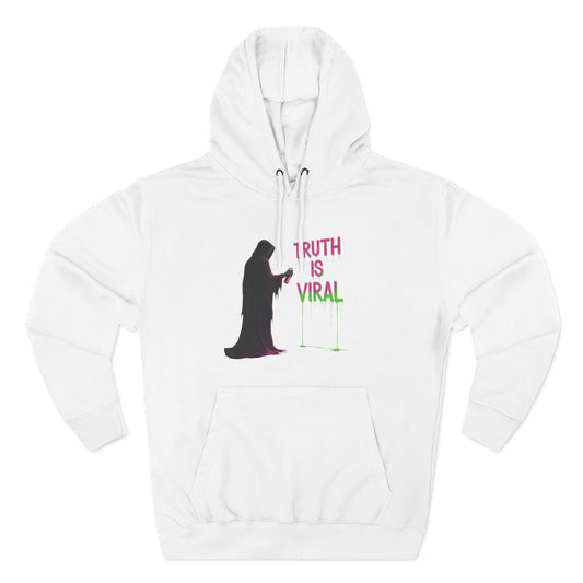 Viral Reaper Three-Panel Cotton Fleece Hoodie
