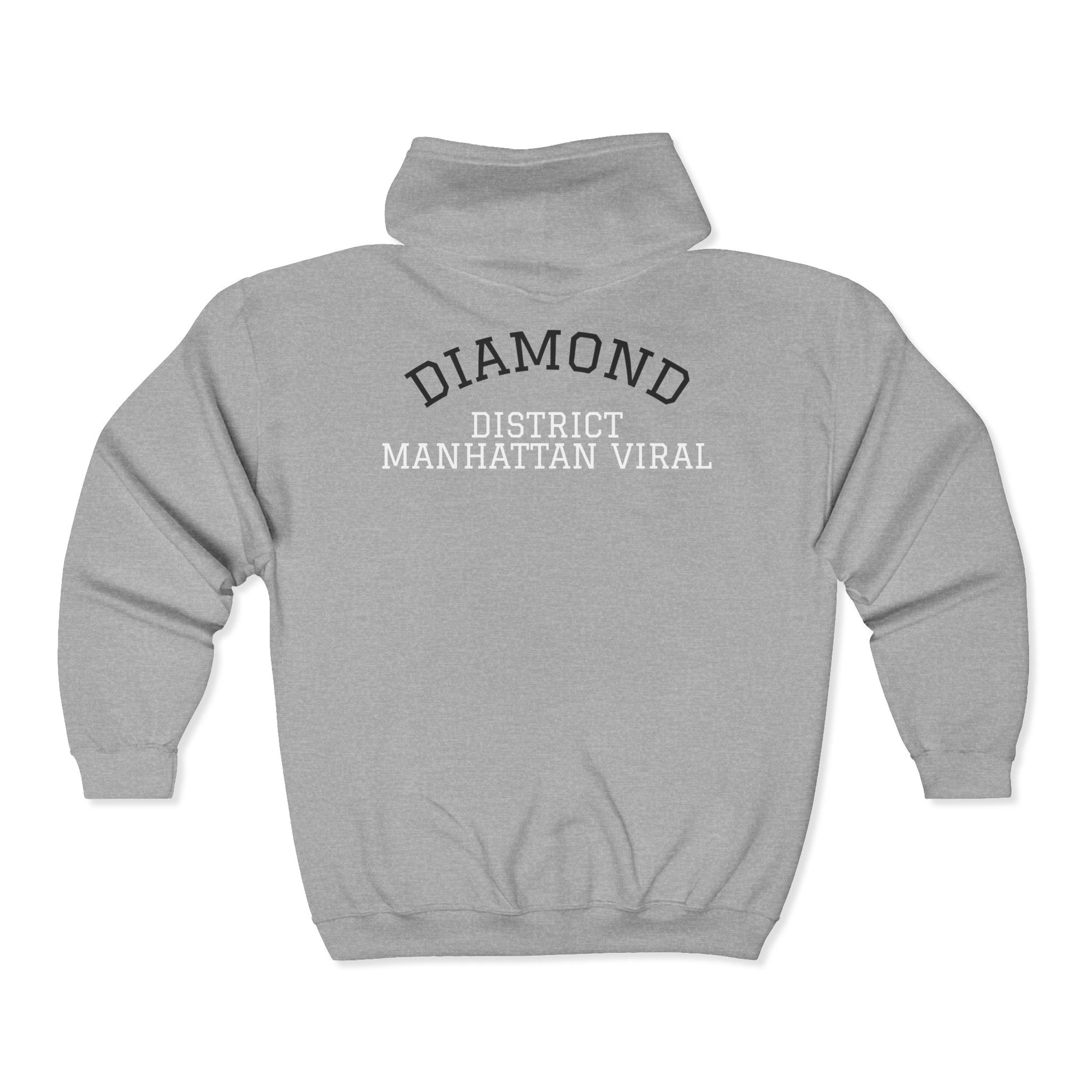 Minimalist MV Zip Hoodie Diamond District - Minimalist MV Zip Hoodie Diamond District