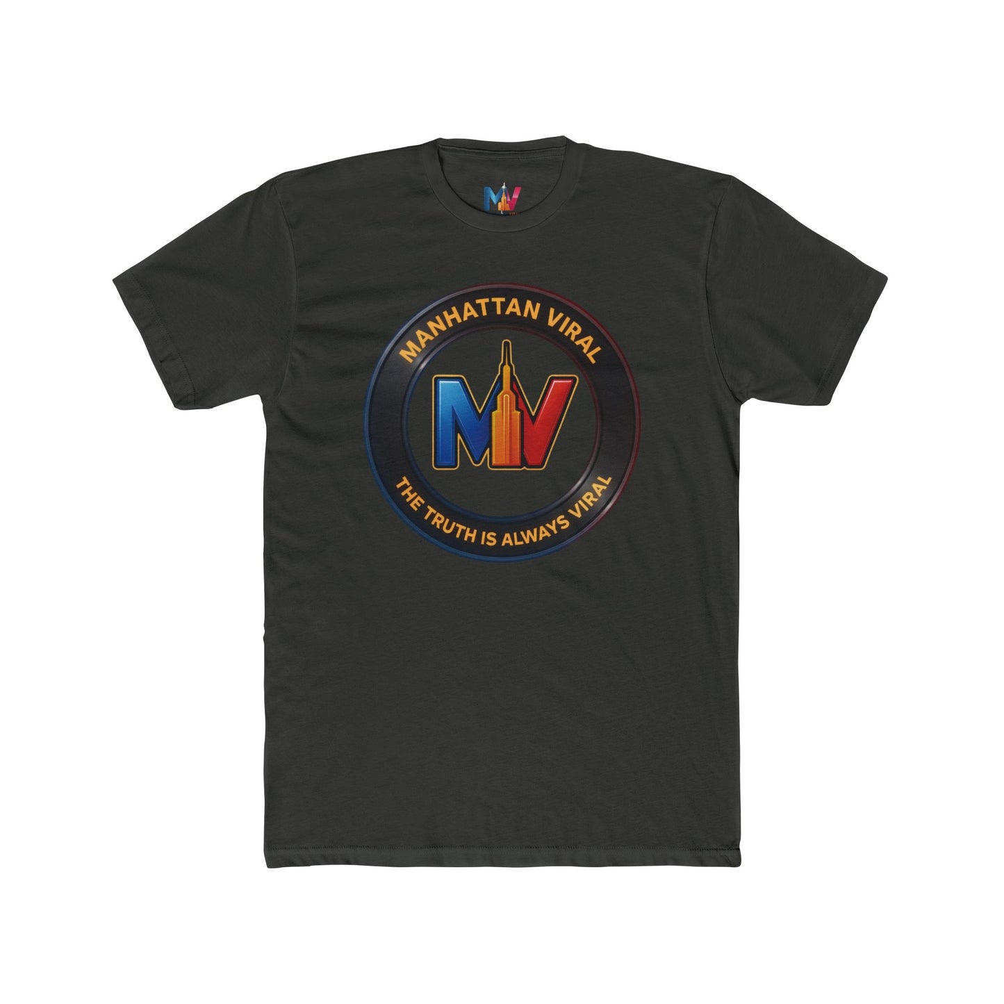 MViral  Crew Tee for Spooky Vibes, Unisex Cotton T-Shirt, Halloween Costume, Party Wear, Fall Celebration Shirt