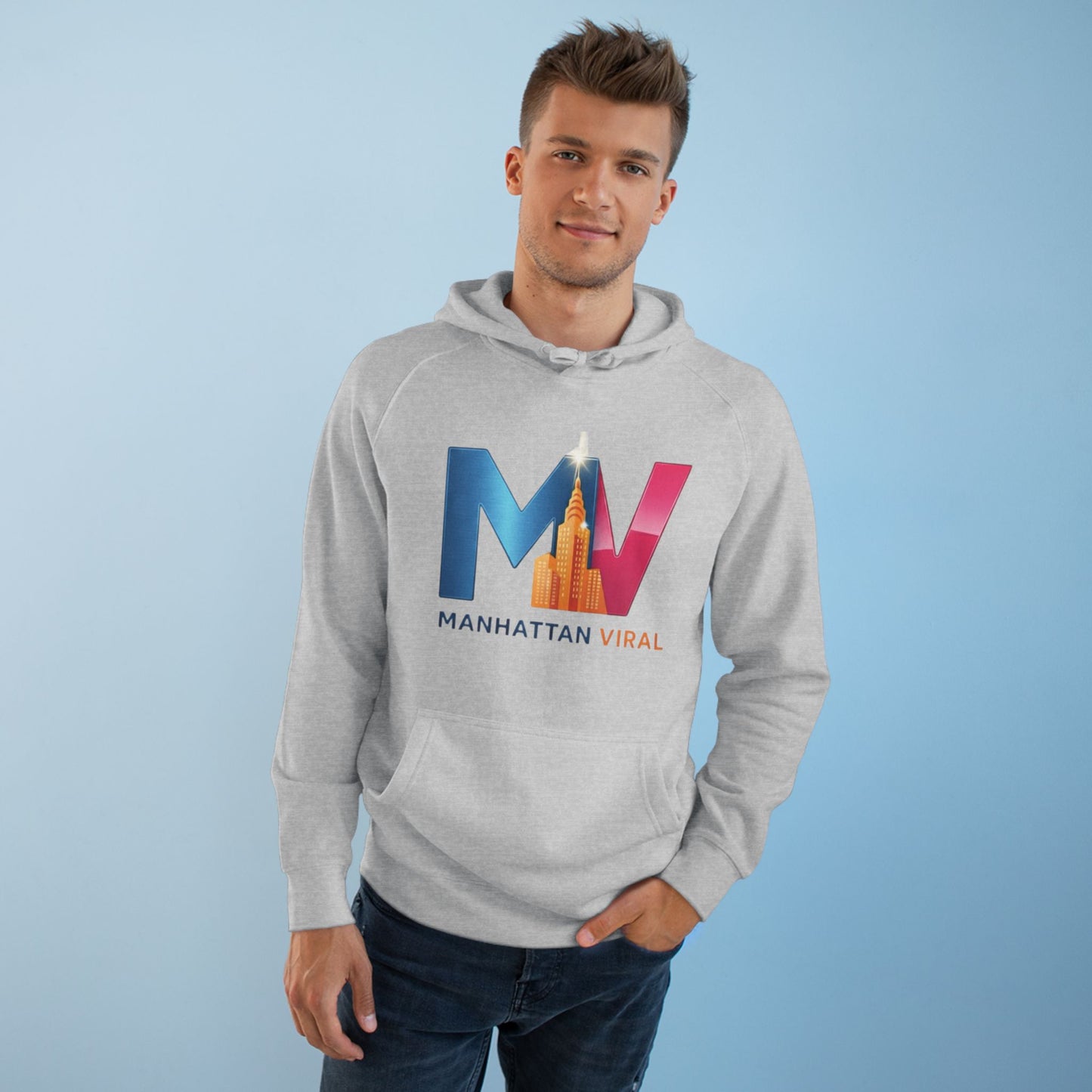 MV City Logo Unisex Hoodie - Streetwear Style for City Lovers