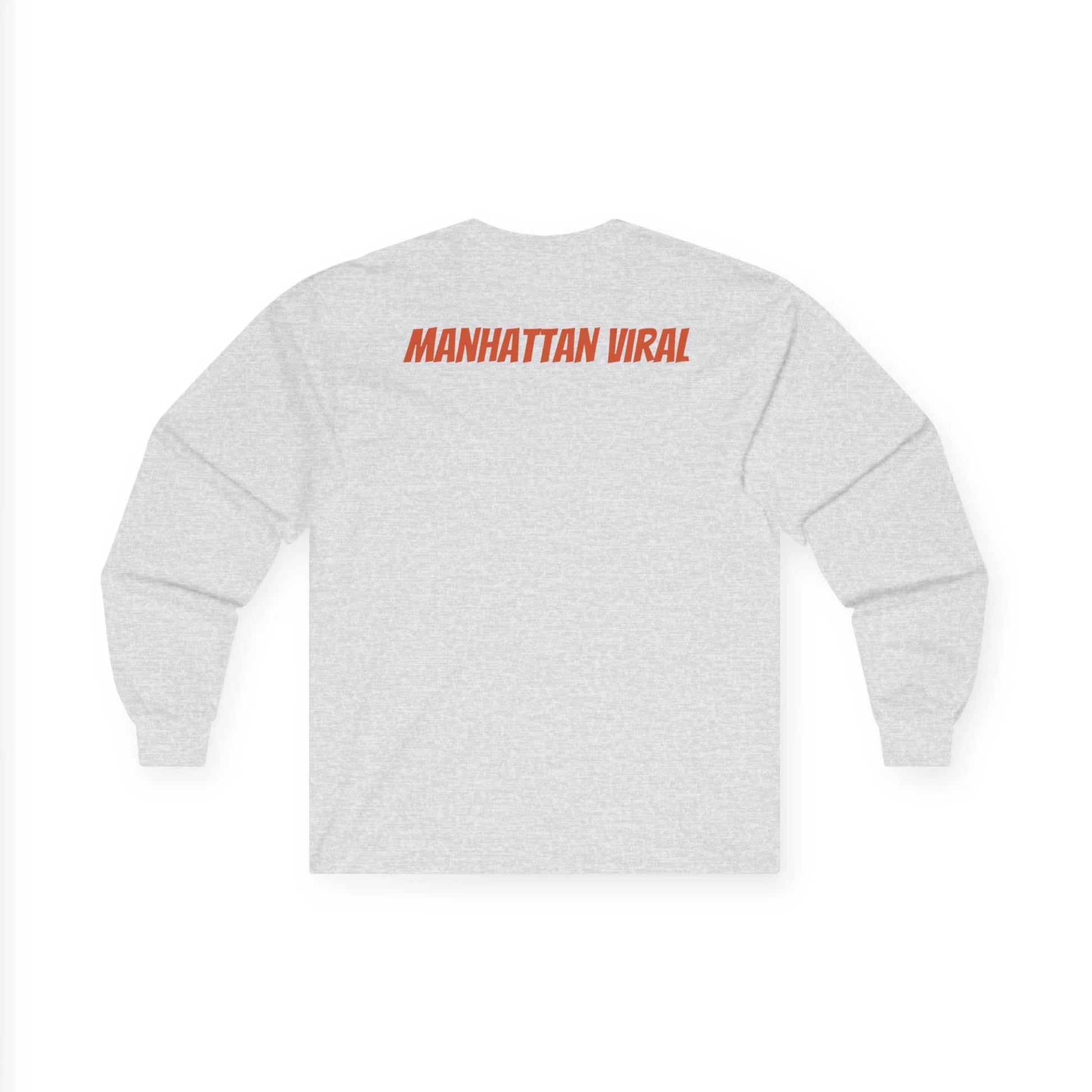 L.E.S Viral Statement Long Sleeve Tee, Casual Wear, Unisex Fashion, Gift for Trendsetters, Stylish Tee for Events, Urban Outfit - Manhattan Viral
