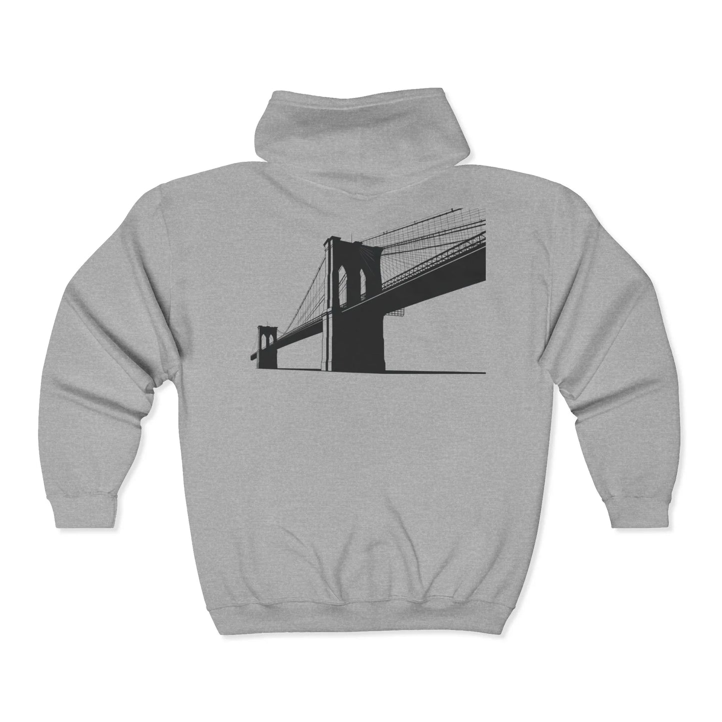 Brooklyn Zip-Up Hoodie - Manhattan Viral