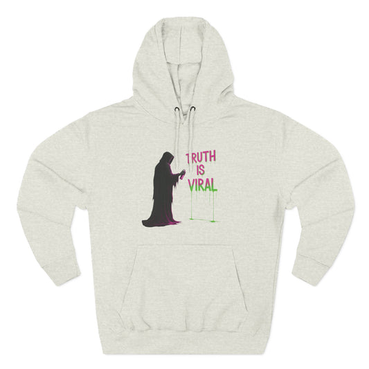 Viral Reaper Three-Panel Cotton Fleece Hoodie